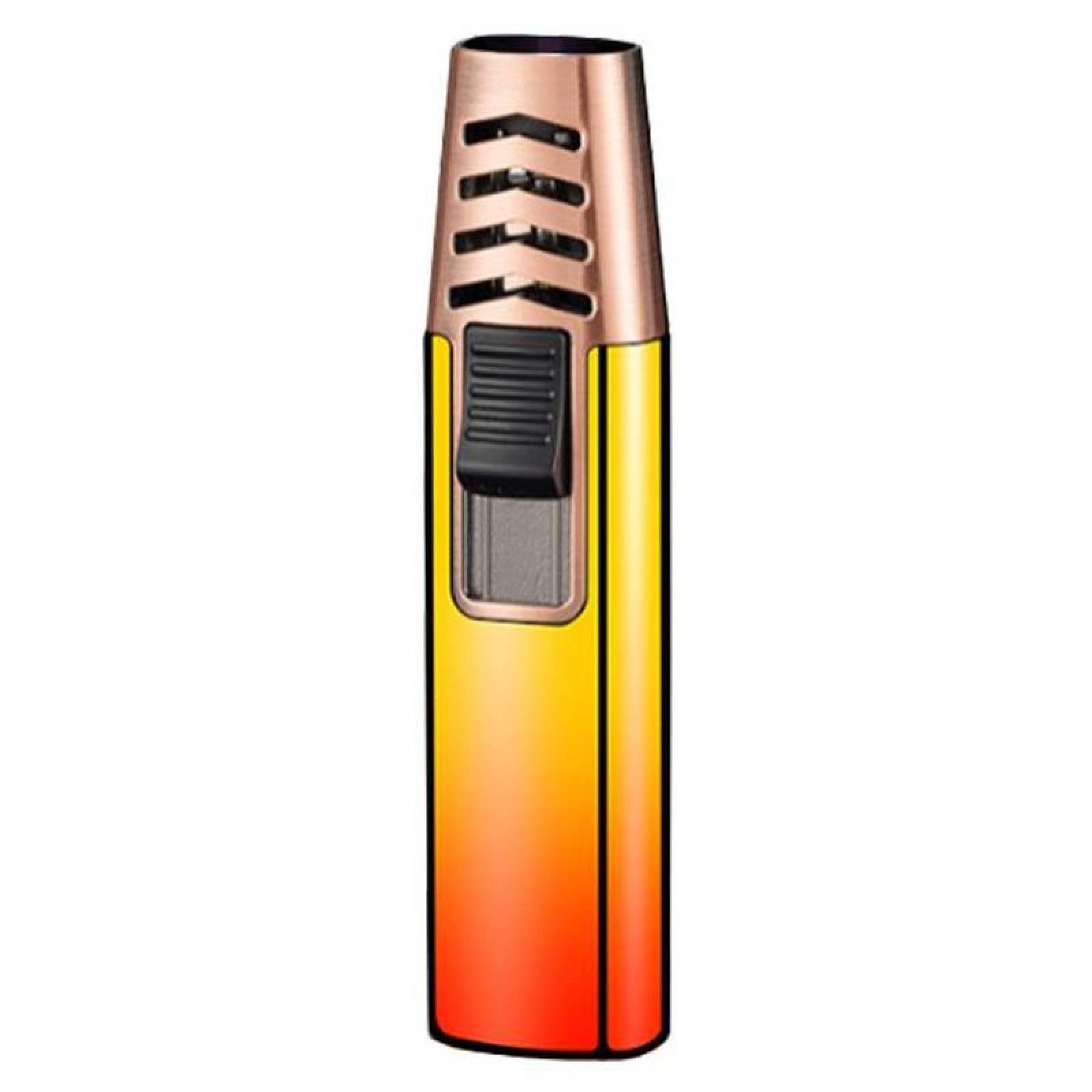 Antorchas Recargables de Gas MXNGE-001-6 1 Pza Azul NaranjaAmarillo Metal Gas Butano, ColorTorchOrange