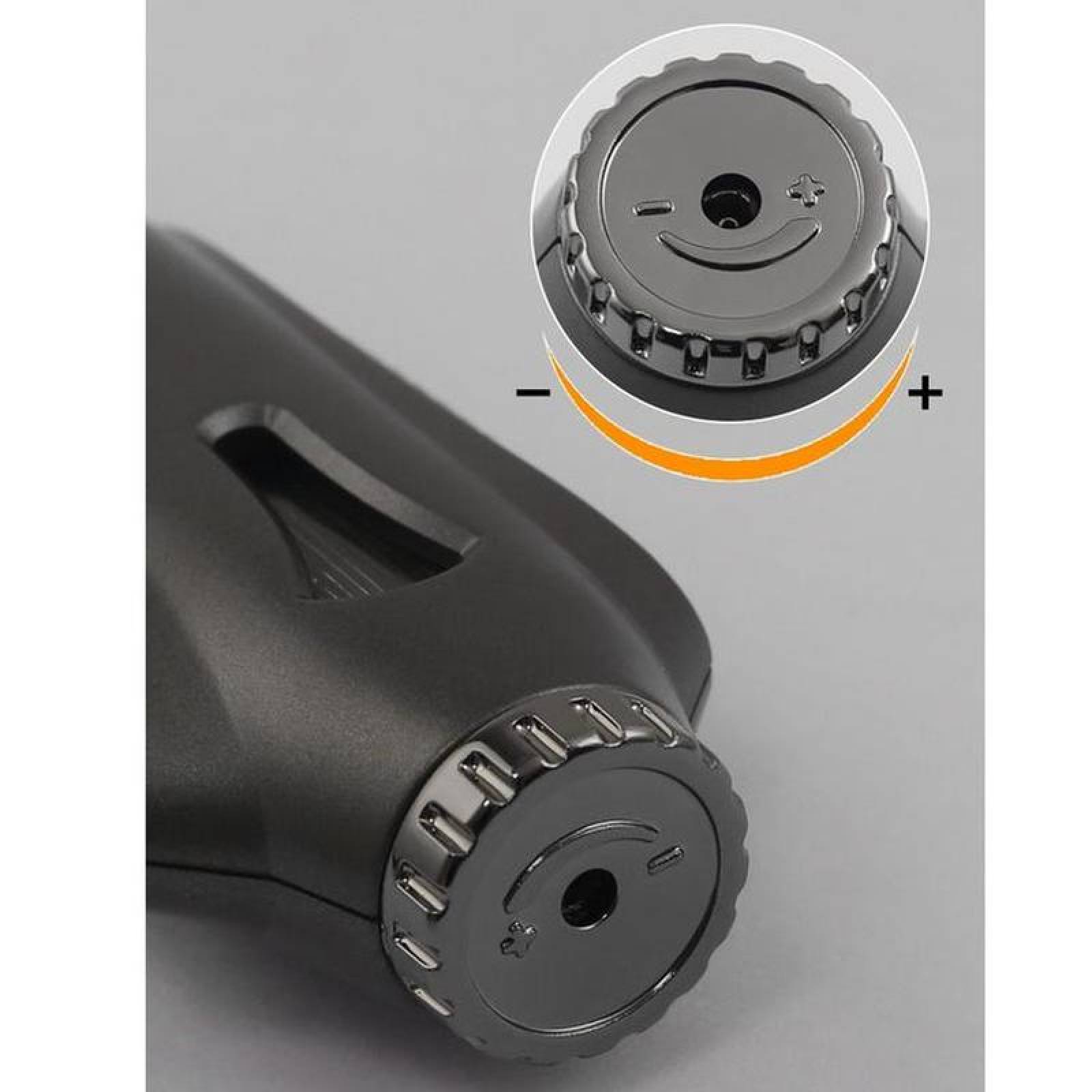 Encendedores Modernos MXUBK-002-3 2 Pzas Negro Recargable Metal Gas Butano, TorchPlusBlack