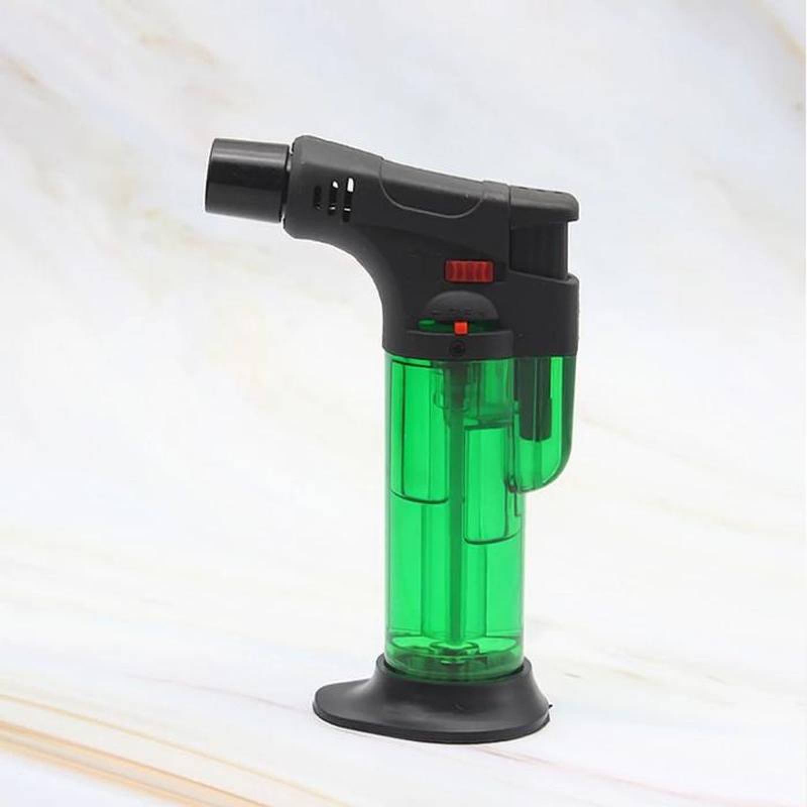 Mechero de Gas Butano Eléctrico MXUHT-015 5 Pzas Verde Recargable Plástico Gas Butano, TorchPro