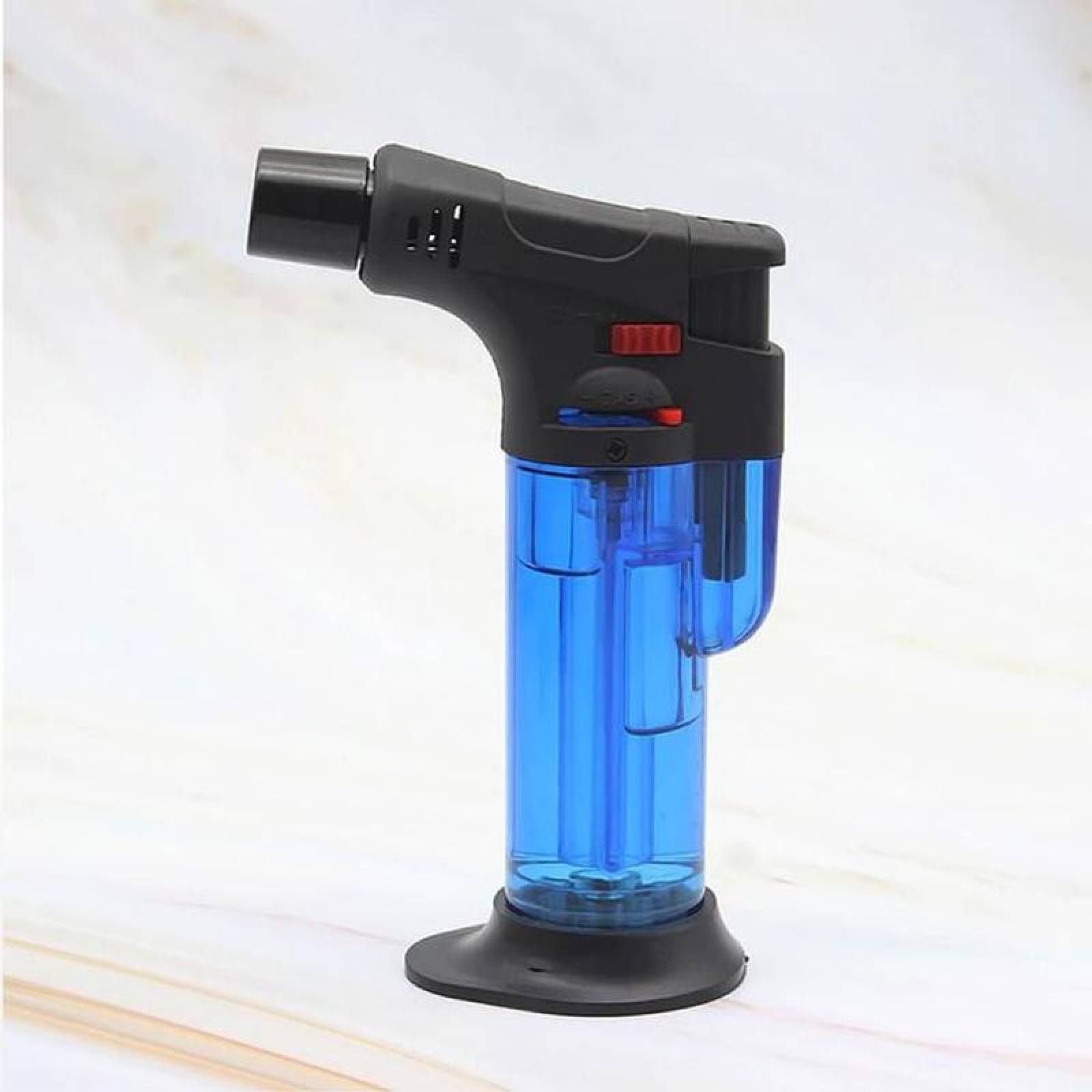 Mini Soplete de Gas Butano Portátil MXUHT-016 1 Pza Azul Recargable Plástico Gas Butano, TorchPro