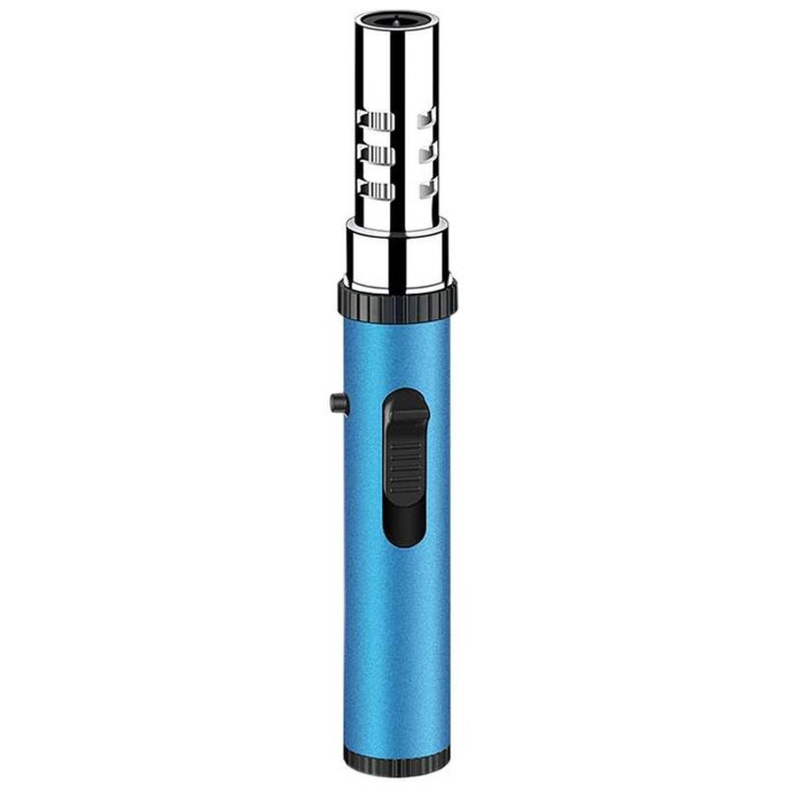 Encendedor de Gas Butano a Menudeo MXULB-001-5 1 Pza Azul Recargable Metal Gas Butano, UltraTorchBlue