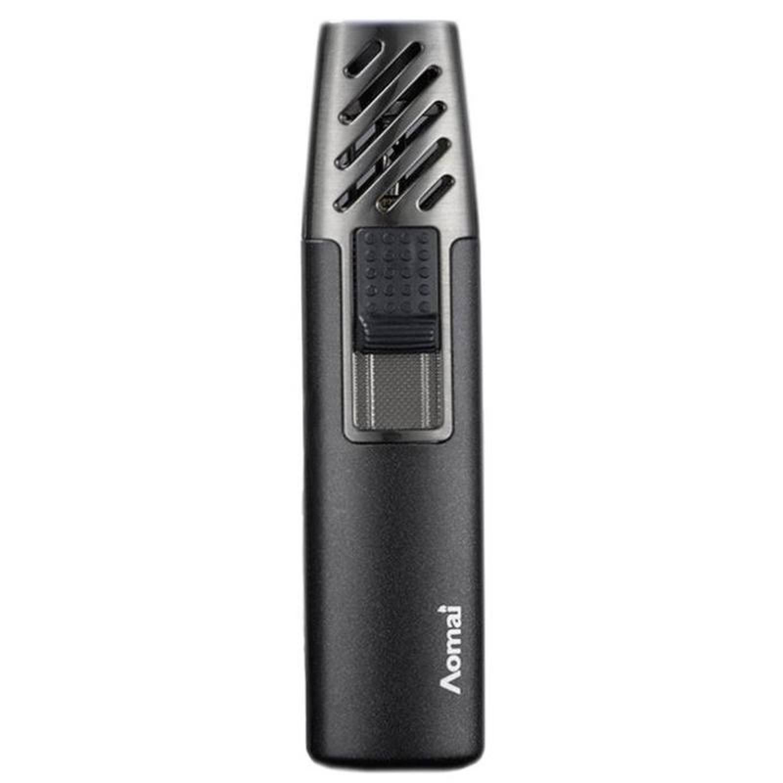 Encendedor Antorcha Portatil MXYCK-004-4 4 Pzas Negro Recargable Metal Gas Butano, TorchyBlack