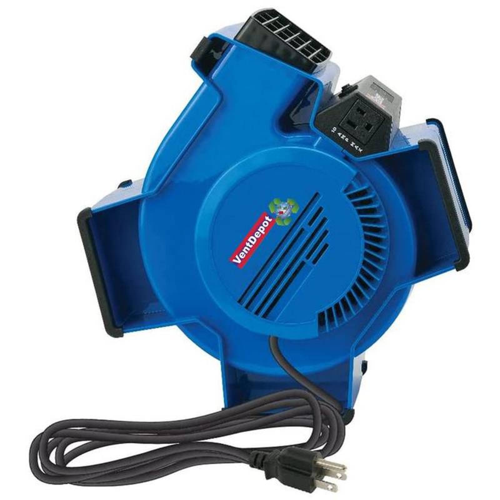 Soplador portátil de tres velocidad MXWBS-001-4 1Pza 628 m³hr 400CFM 110V1F60Hz 3 Velocidades Plástico Multiposición, XBlow