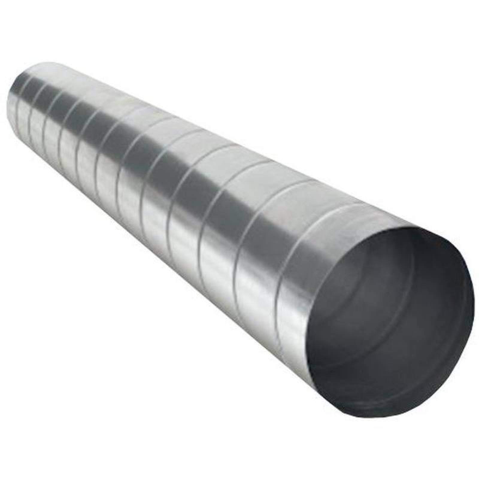 Ducto Spiro Redondo Liso HVAC MXSPL-099 12" Diámetro x 250cm de longitud Calibre 24 Lamina Galvanizada, SpiroLiso