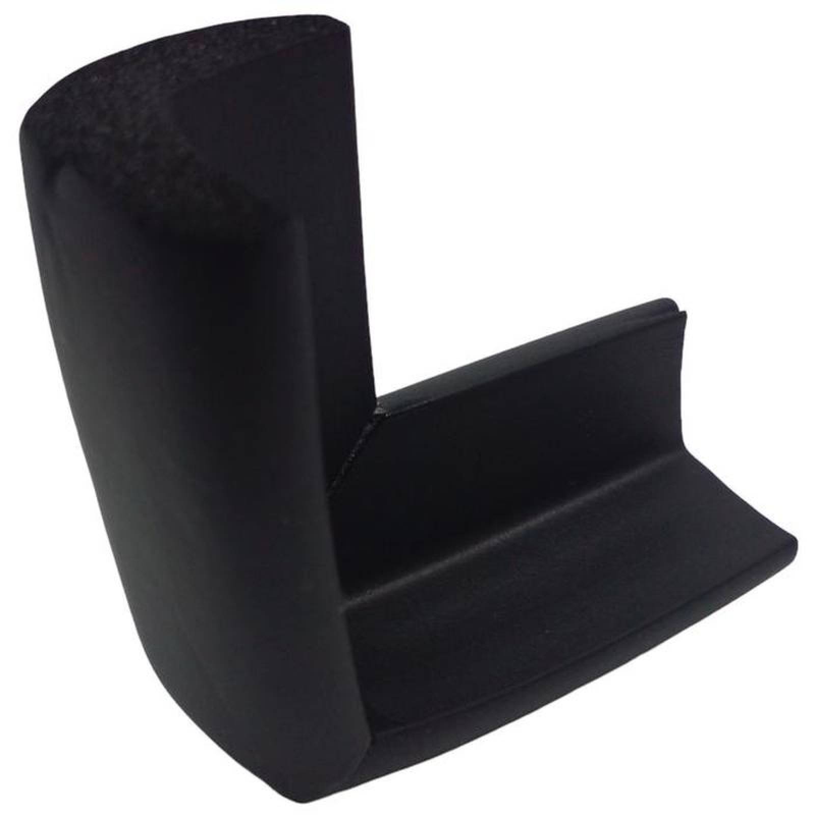 Protector de filos muebles MXBCC-005-2 5pzas 6x6x2,5cm Negro Tipo L Protector Espuma suave ProtekBlack