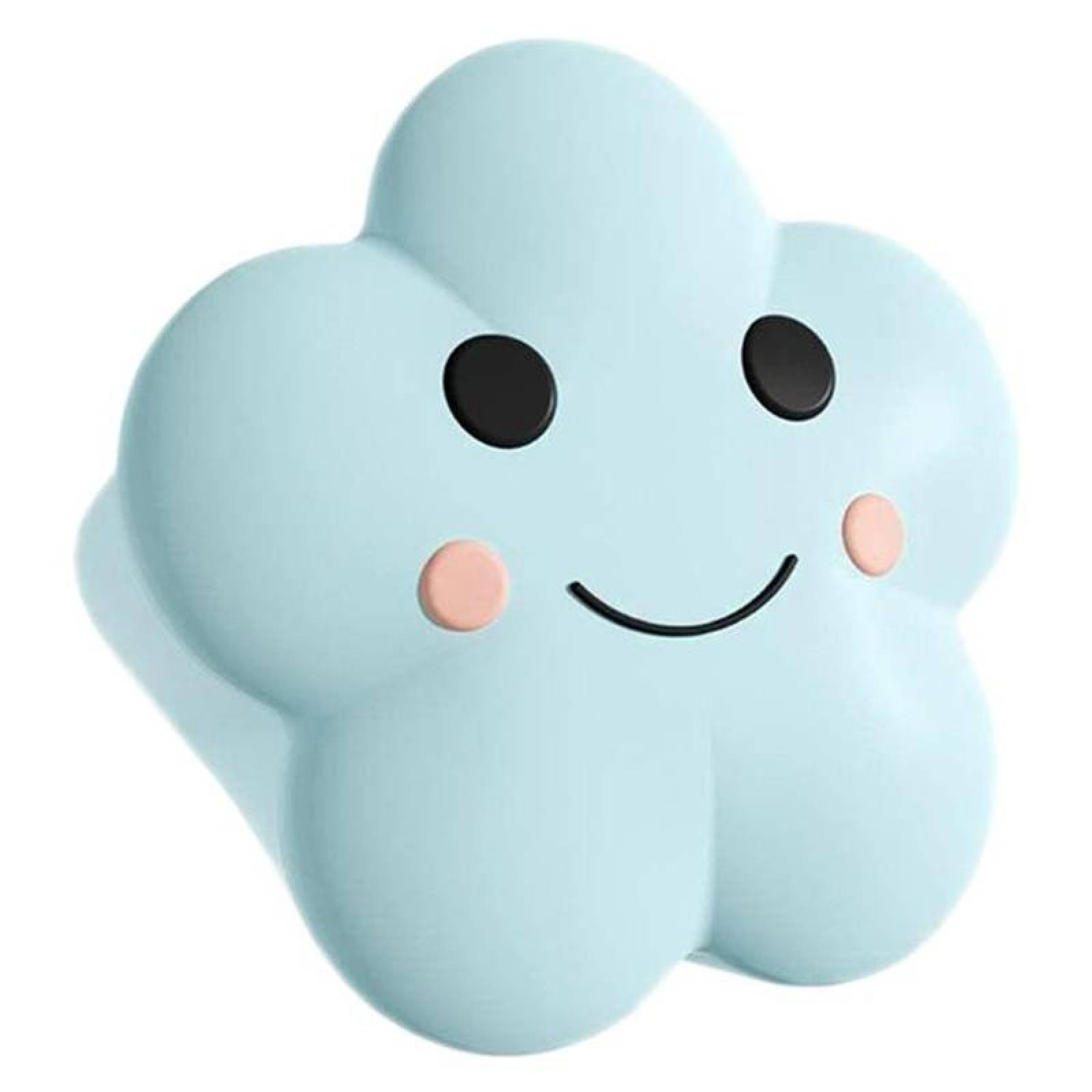 Protectores para Esquinas MXBLY-001-1 1 Pza Esquinero Diseño Nube 3,8x3,9cm Silicona Azul, CloudyBlue