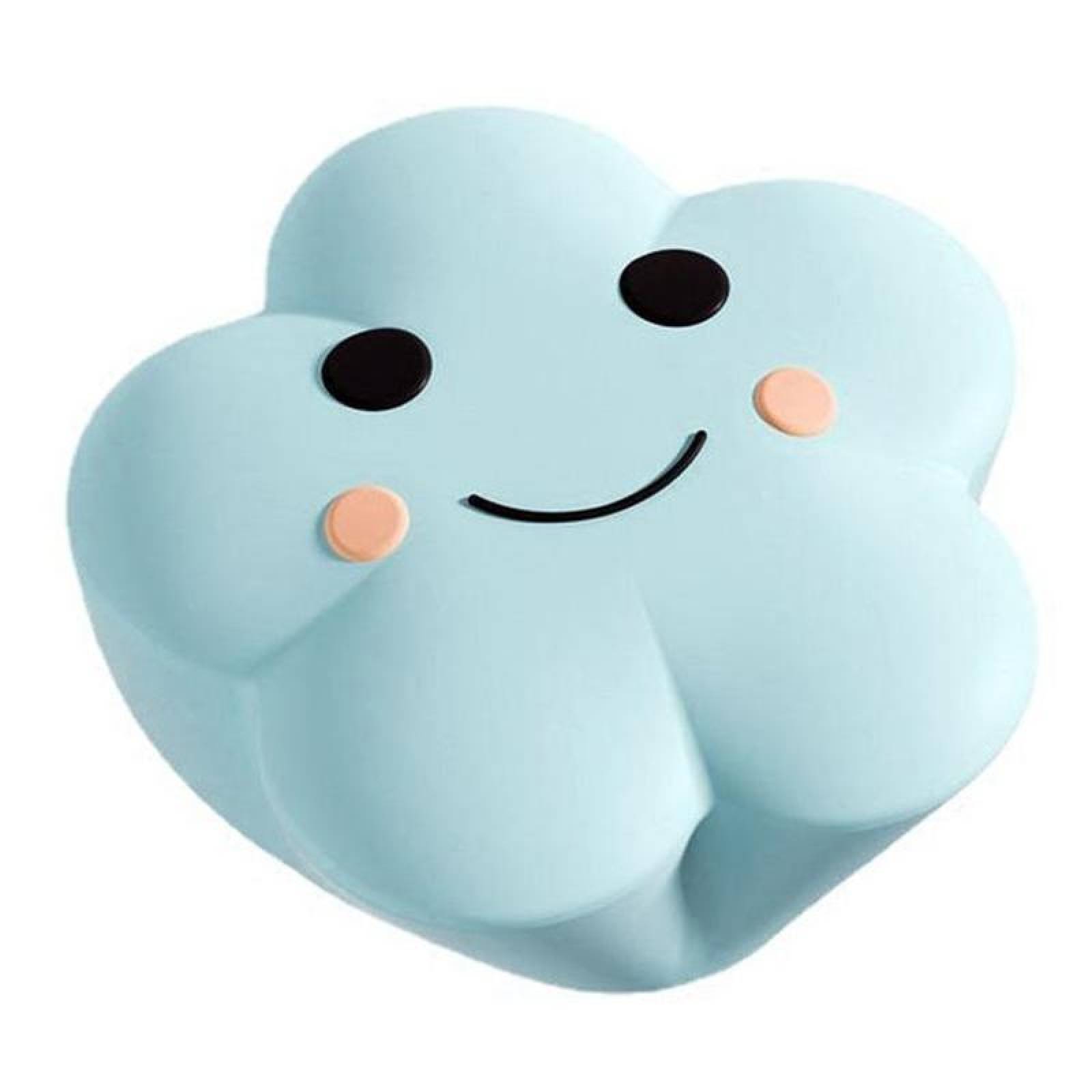 Protector de Esquina de Silicona MXBLY-007-3 7 Pzas Esquinero Diseño Nube 3,8x3,9cm Silicona Azul, CloudyBlue