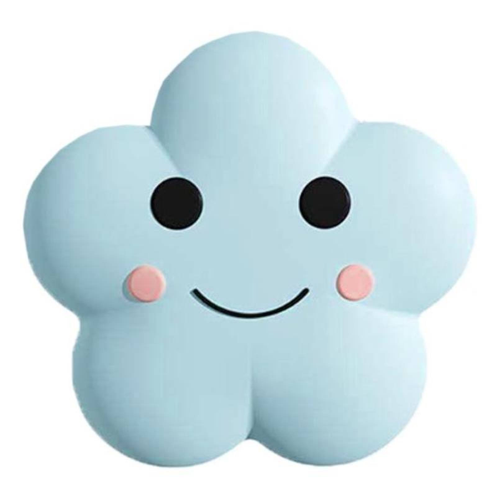 Protector de Esquina de Silicona MXBLY-007-3 7 Pzas Esquinero Diseño Nube 3,8x3,9cm Silicona Azul, CloudyBlue