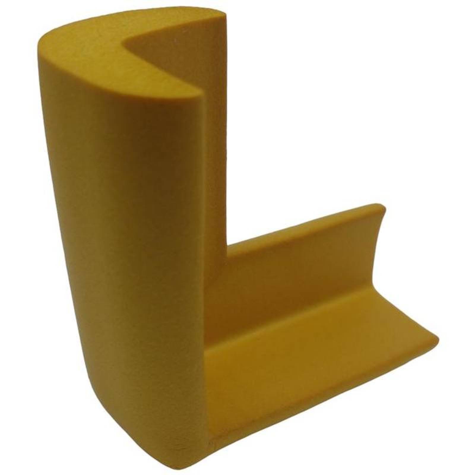 Protector de filos muebles MXBRC-004-5 4pzas 6x6x2,5cm Café Tipo L Protector Espuma Suave ProtekBrown