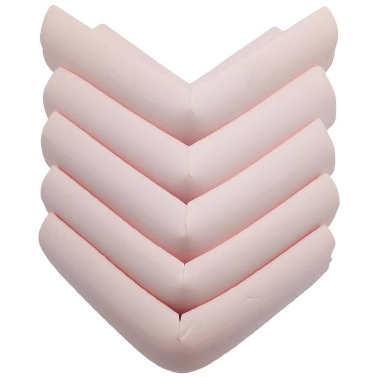 Espuma protección filos MXCGR-005-2 5pzas 6x6x2,5cm Rosa Tipo L Protector Espuma Suave ProtekPink