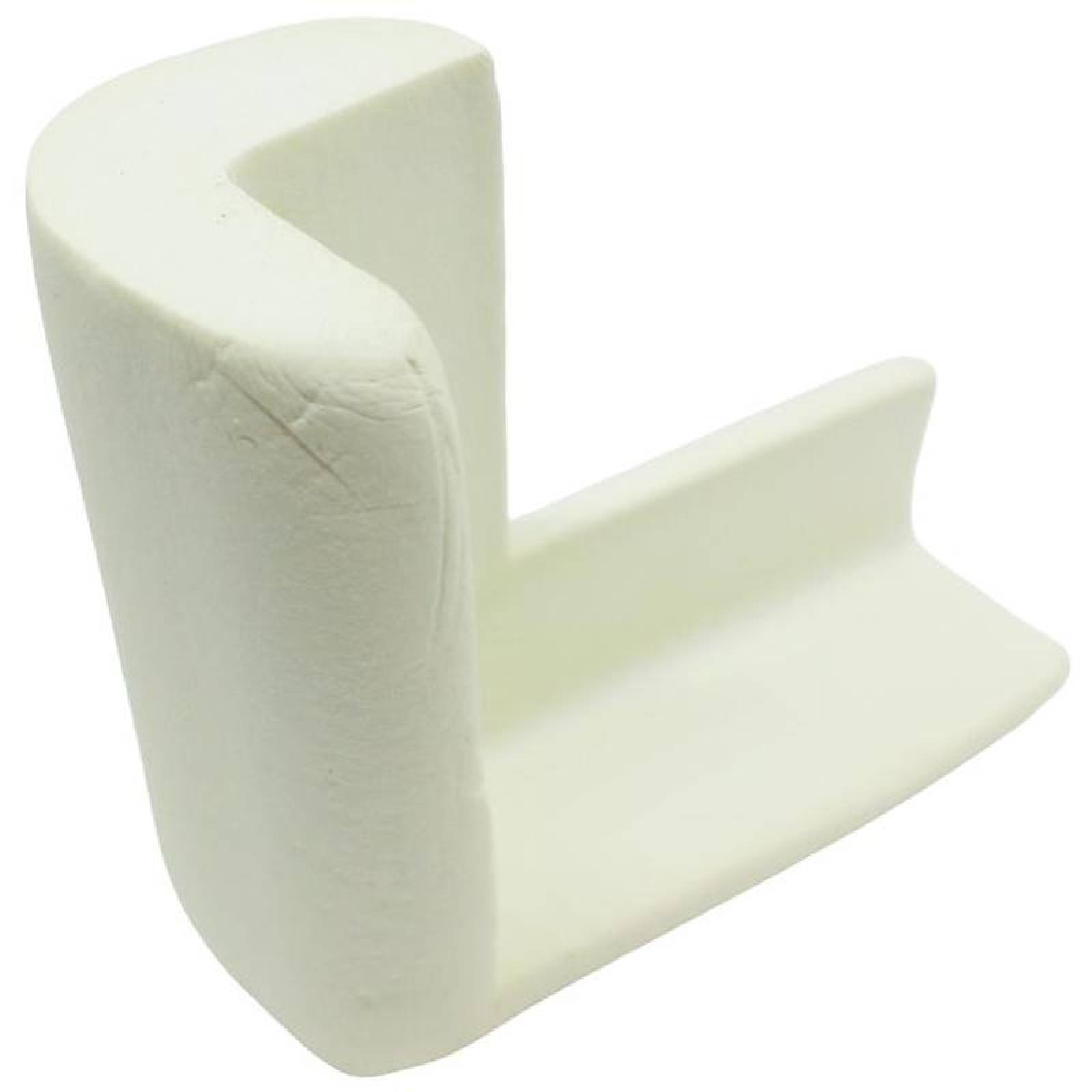 Cojines seguridad muebles MXCWT-002-3 2pzas 6x6x2,5cm Blanco Tipo L Protector Espuma Suave ProtekWhite
