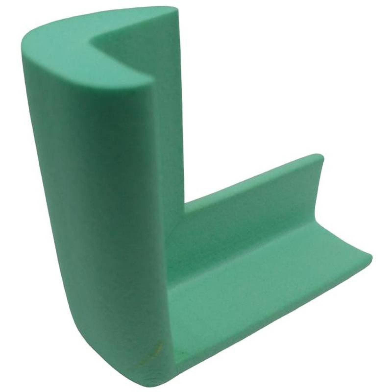 Esponja cubre esquinas MXGCN-005-2 5pzas 6x6x2,5cm Turquesa Tipo L Protector Espuma Suave ProtekAqua