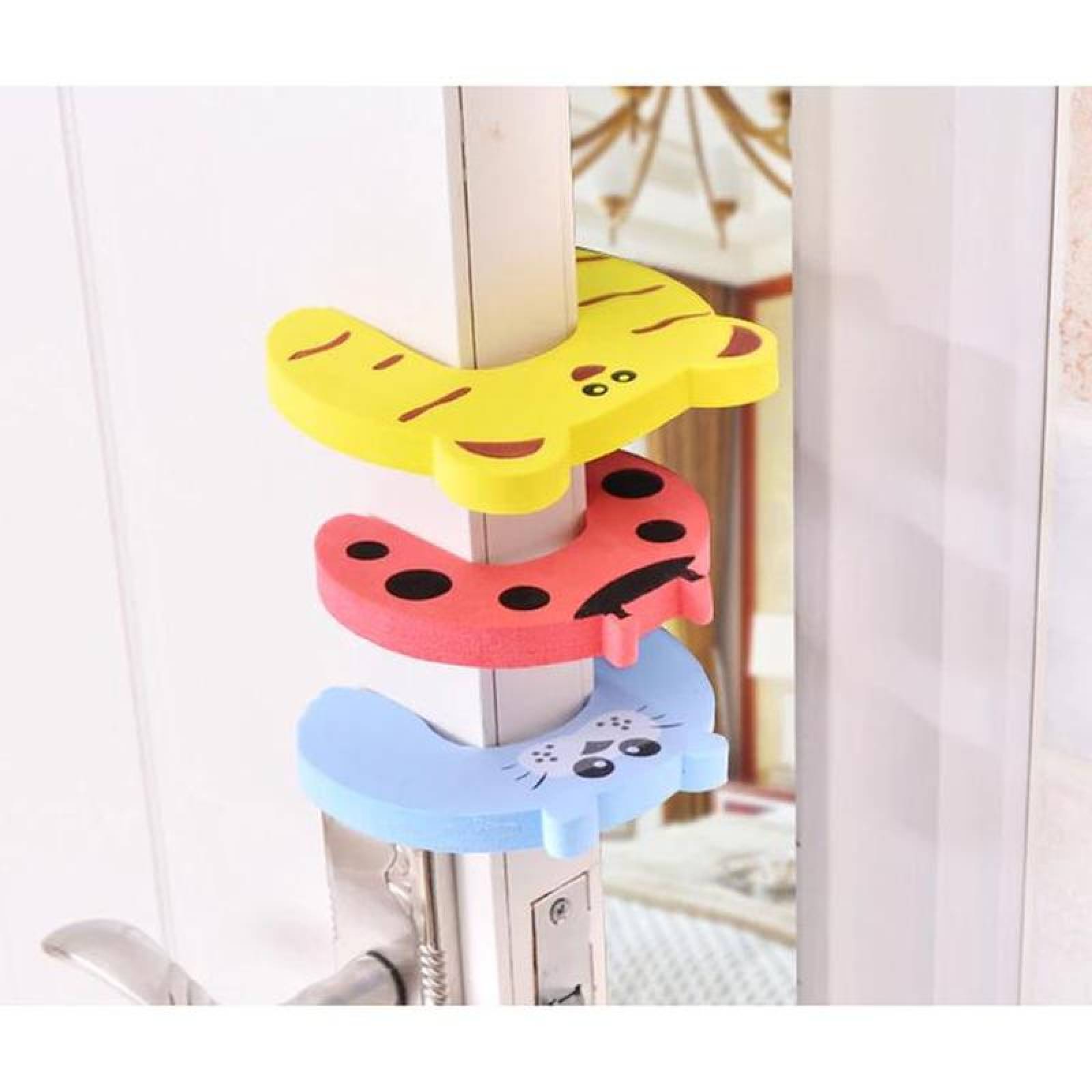 Topes Animales para puertas MXOOD-003-5 3 Pzas 3 Diseños Diferentes al Azar Espesor 1,2cm Espuma Eva, DoorSec