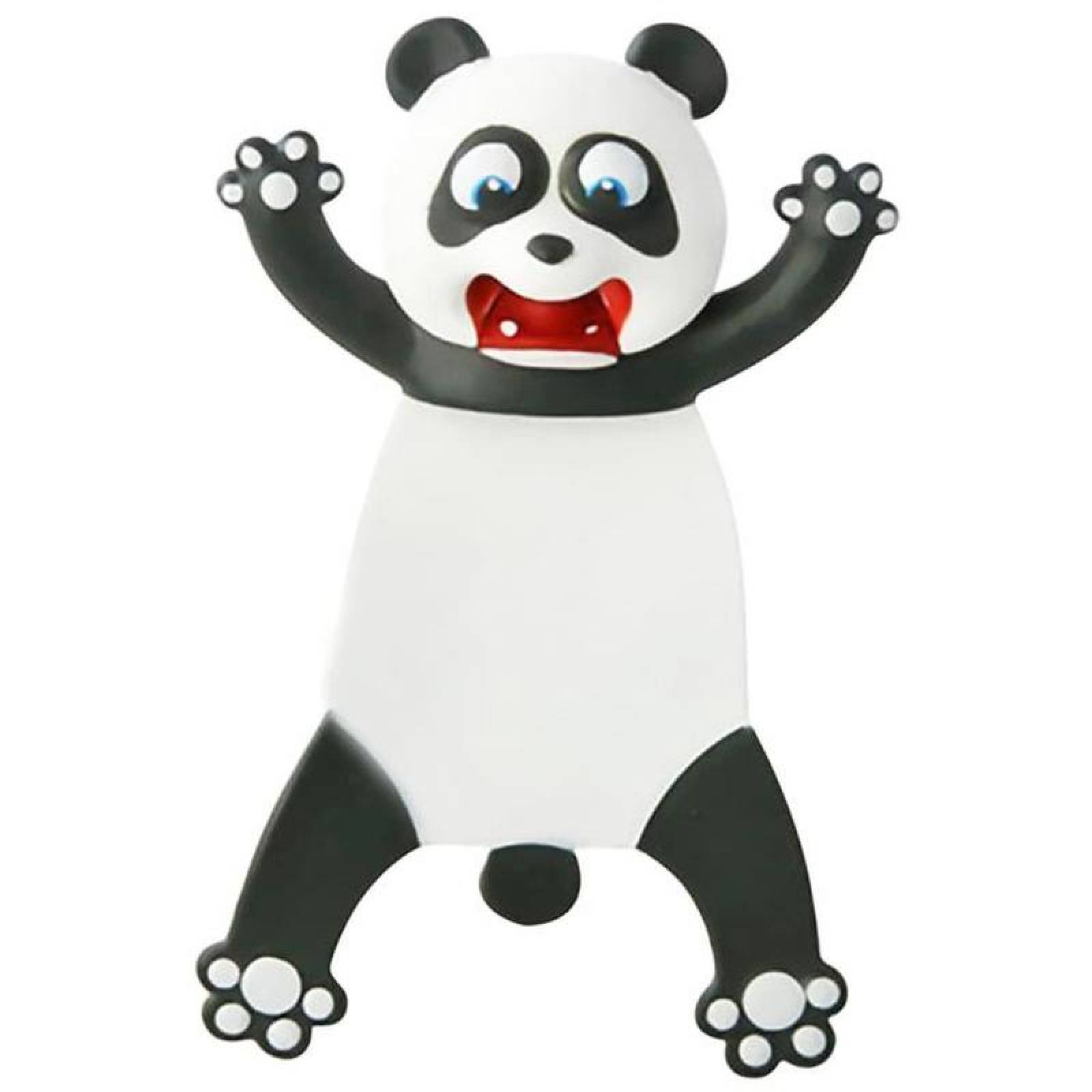 Portapáginas Escolares MXCND-003-2 3Pzas Panda Longitud 7,3cm PVC BlancoNegro, CartoonMarkPanda