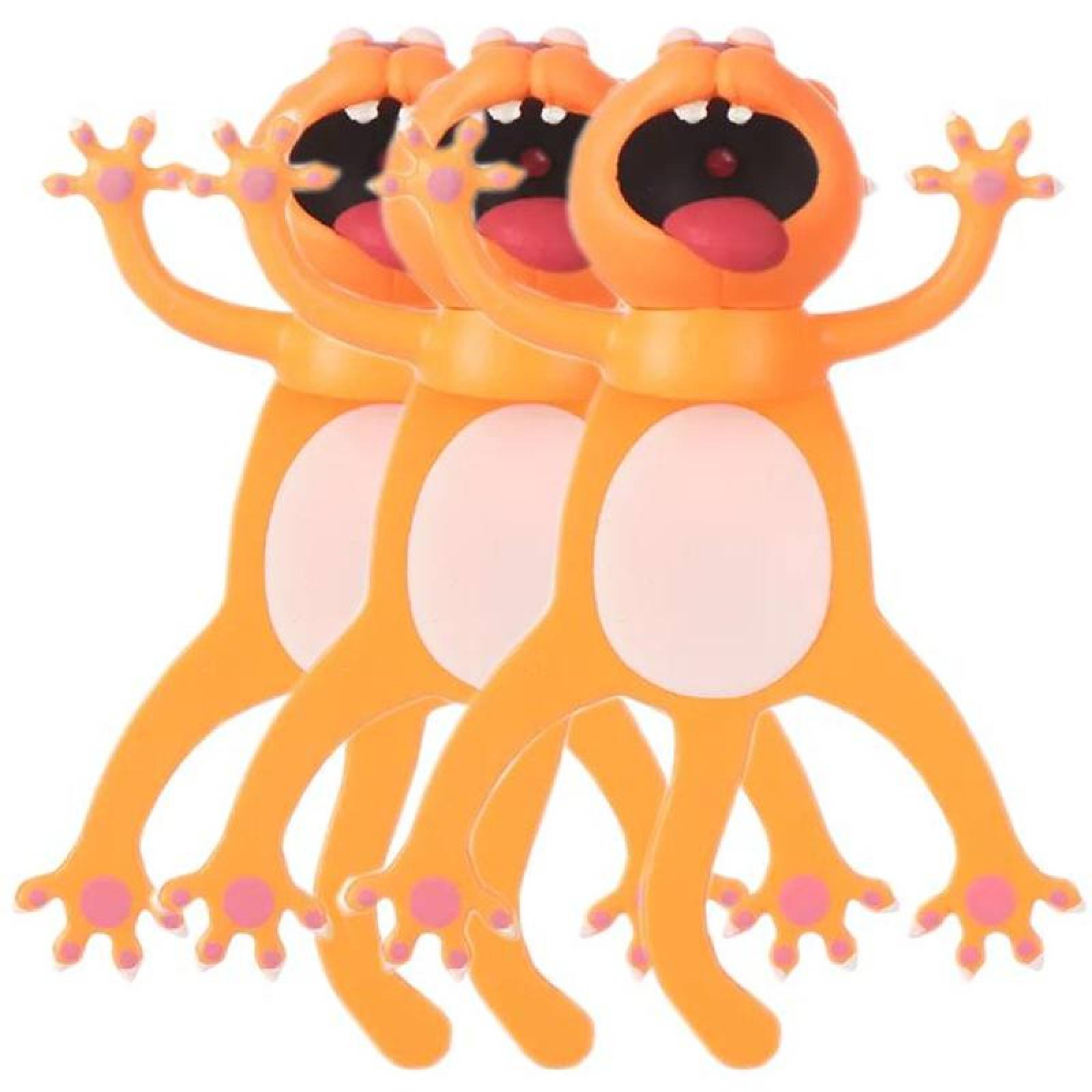 Separadores de Gatos MXOAK-003-9 3Pzas Gato Longitud 10cm PVC Naranja, CartoonMarkCat