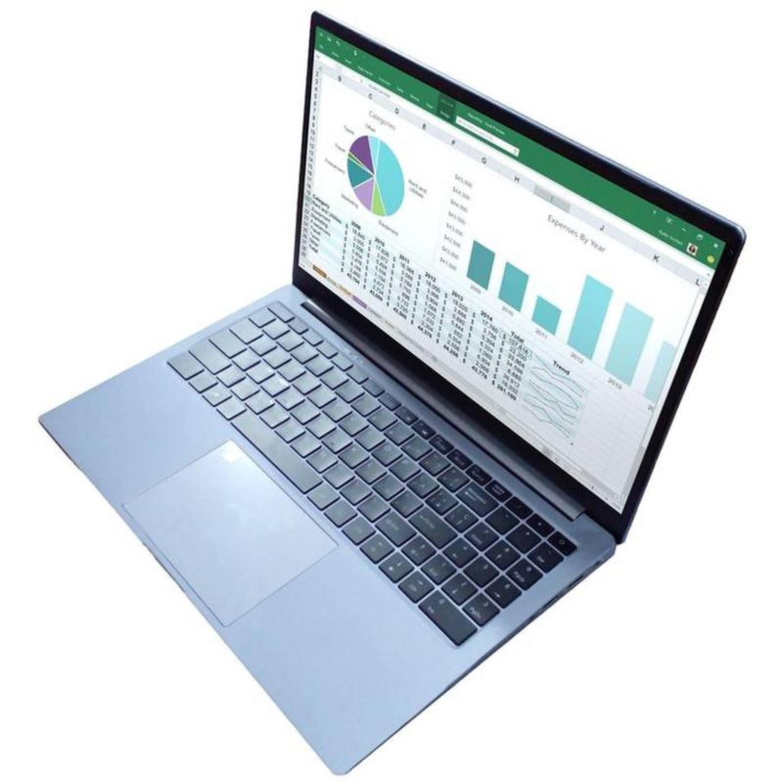 Computadoras económicas MXSVV-009-2 Intel i5 16GB RAM 1TB SSD 15,6" Pantalla 3,4GHz Windows 10 4000mAh 4 a 6 Hrs, SilverComp