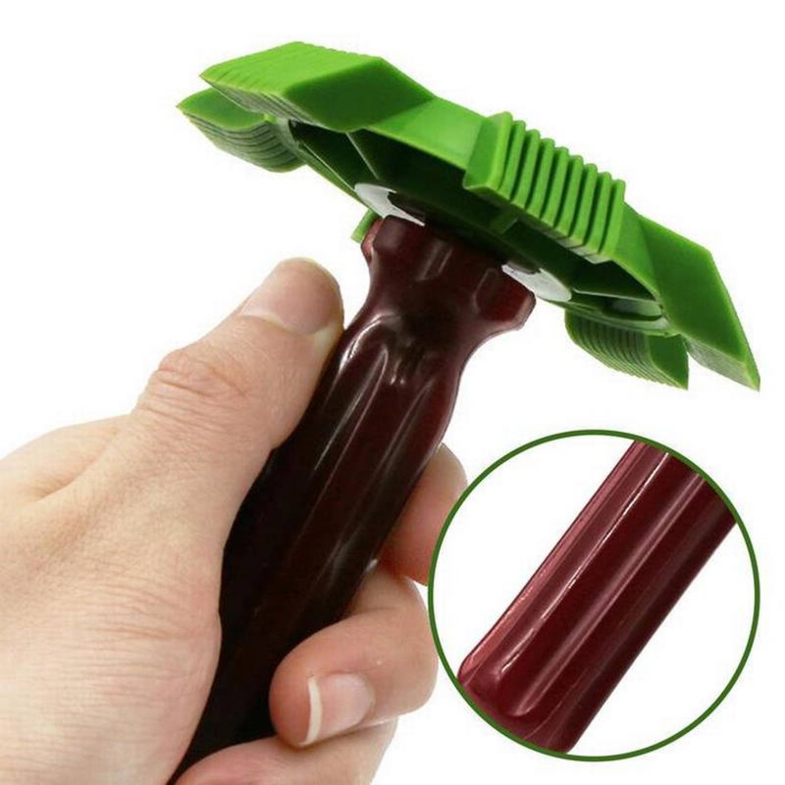 Peine para Limpiar Radiadores MXFIA-001-9 1 pza 81mm Diámetro 98mm 6 Peines Plástico Verde y Rojo FixAC