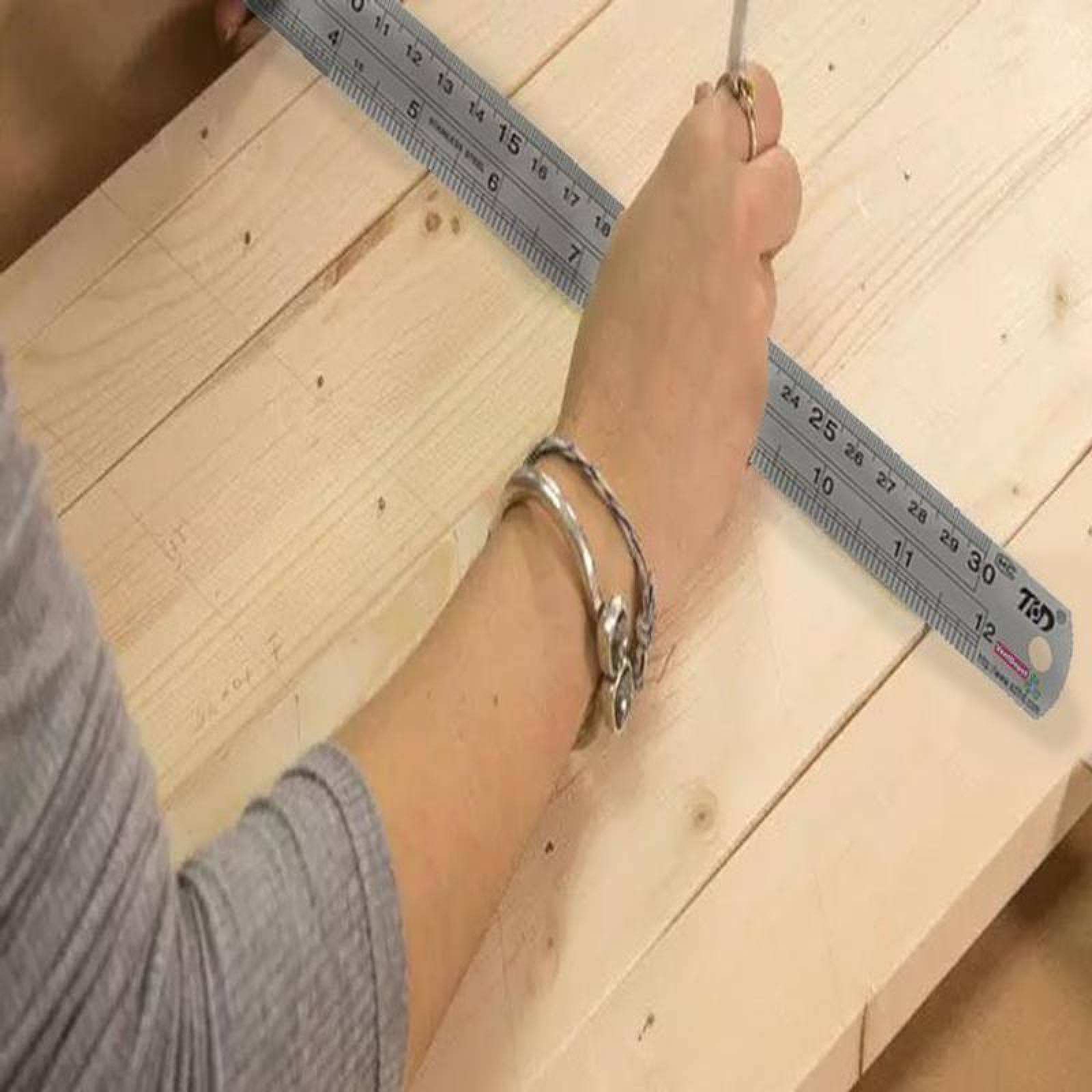 Reglas Industriales MXRPE-001-1 1 Pza 30cm Acero Inoxidable Gris, RulexPro30