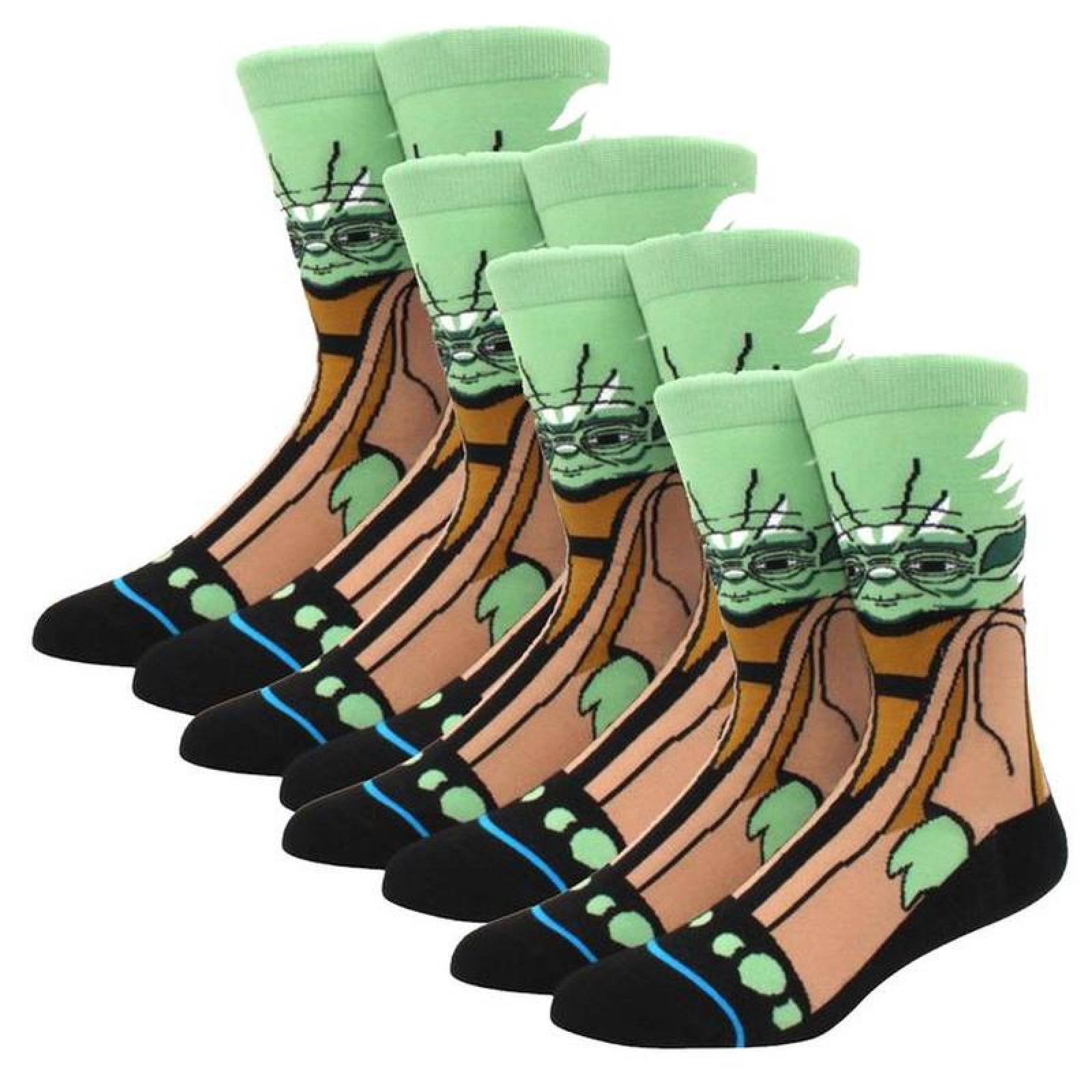 Pack de 5 pares de calcetines para niño verde medio bicolor/multicolor -  Vertbaudet