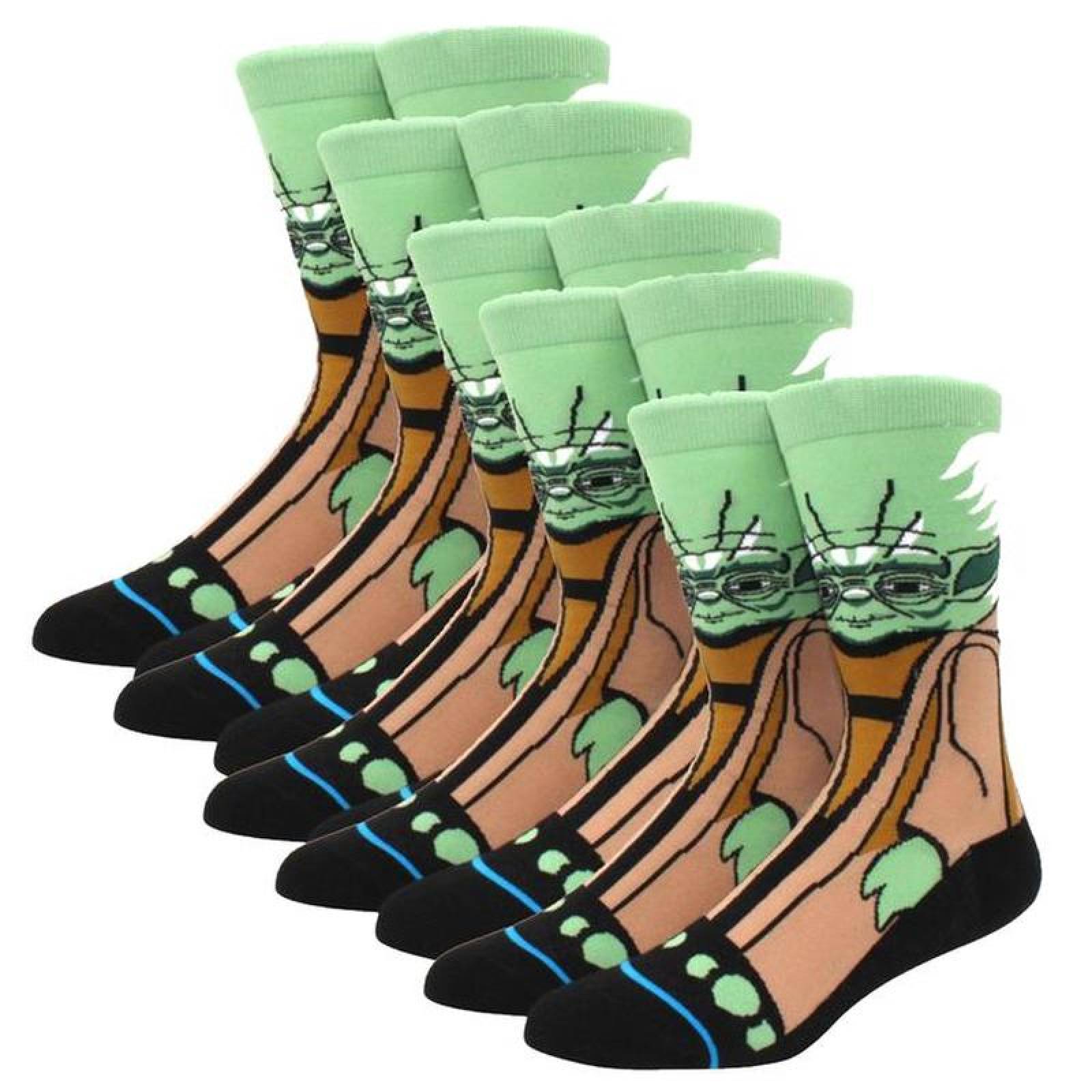 5 pares de calcetines de hombre calcetines de tubo medio cómodos