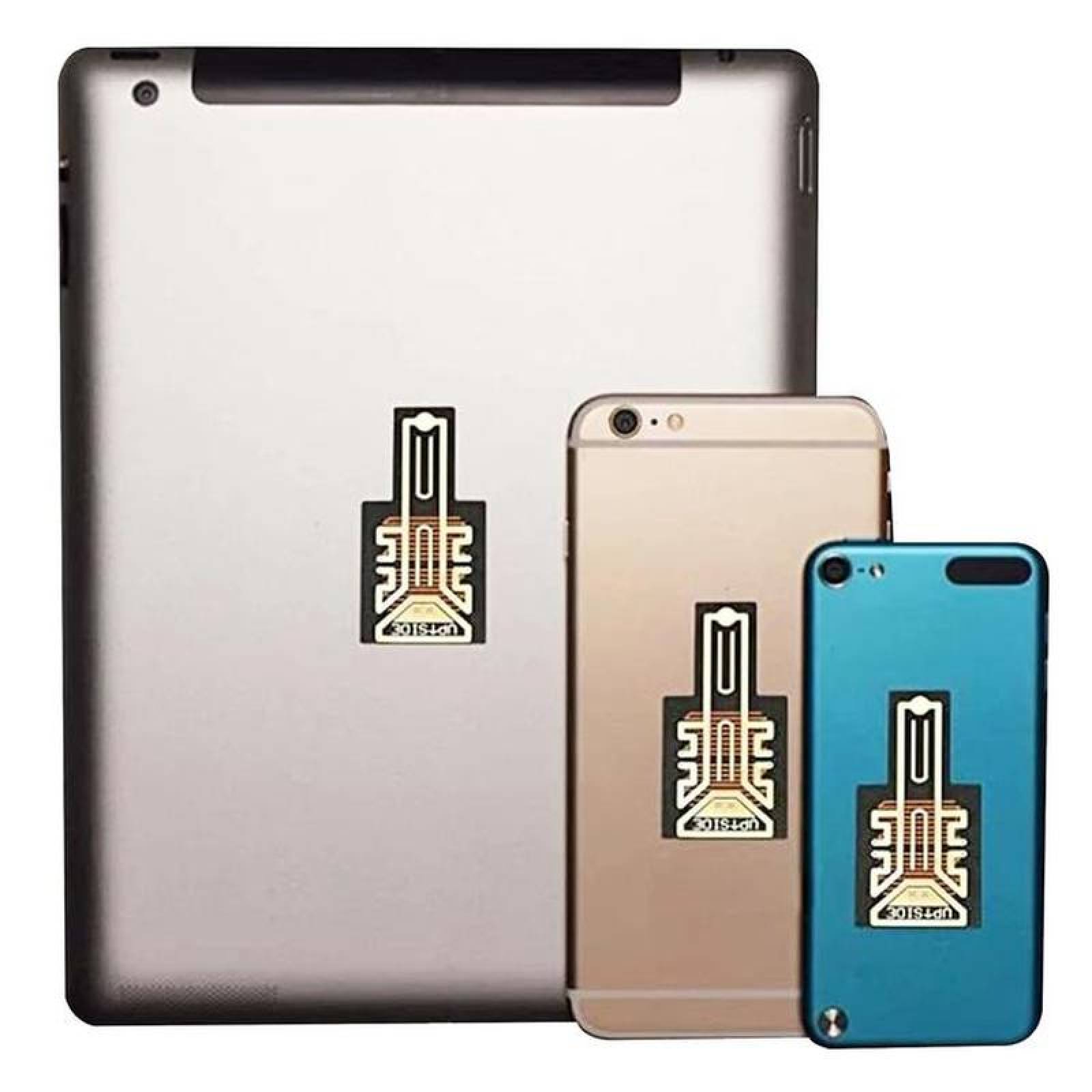 Antena de Celular MXTNN-003-2 3 Pzas 2x4cm NegroOro FPC, TennaBoosta