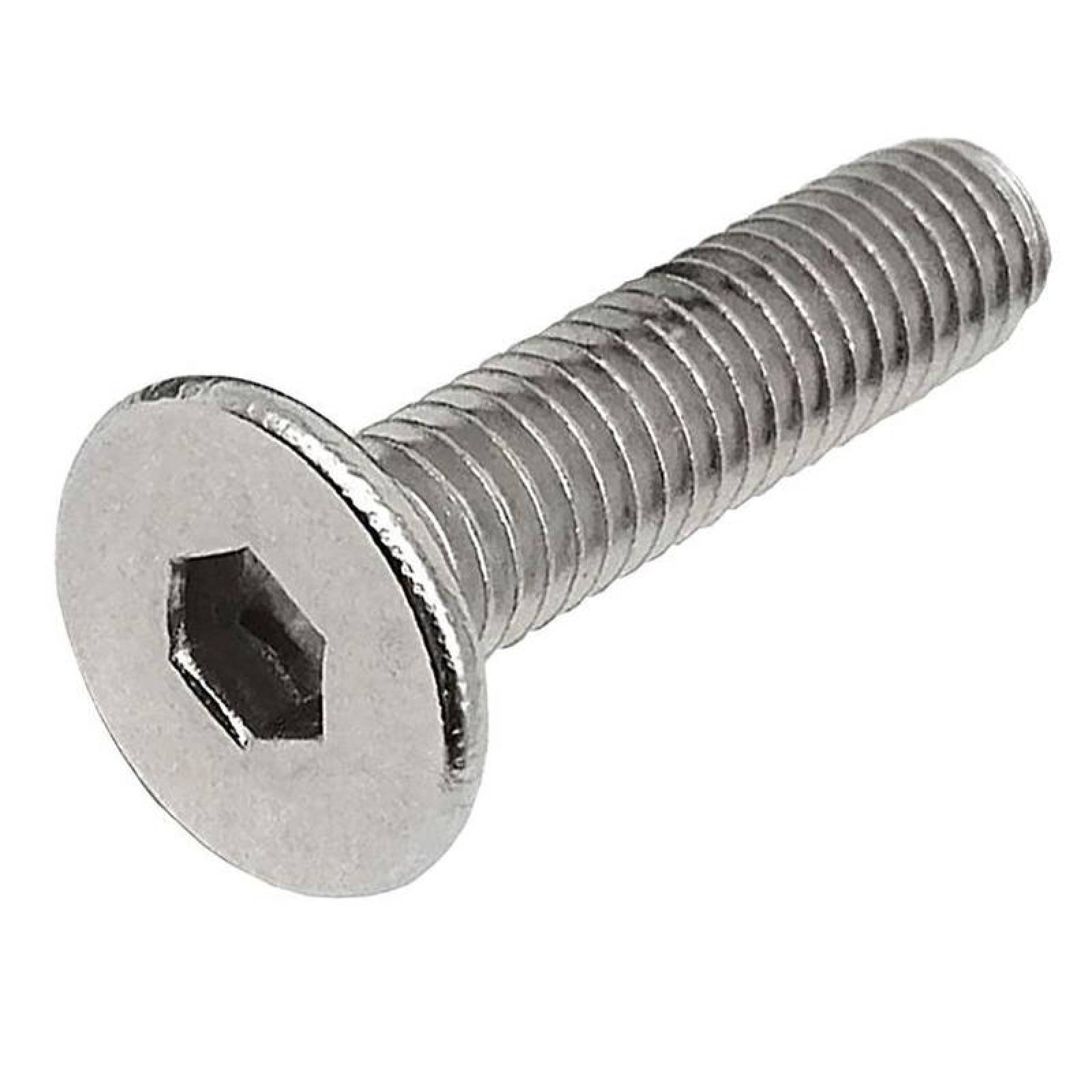 Herramientas con Tornillos Allen MXCWD-048 50 pzas M212mm Paso de Rosca 0,4Tornillo Cabeza Hexagonal Acero Inoxidable, ScrewHex