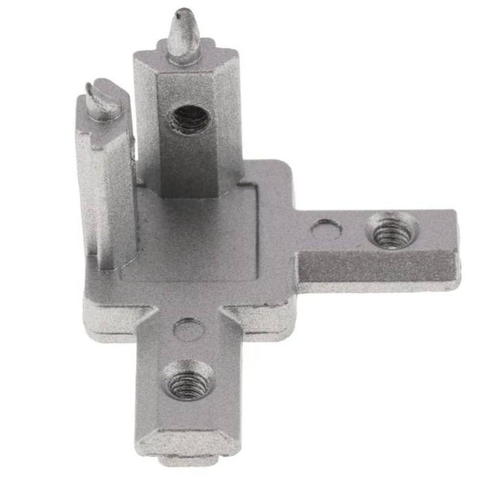 Paquete de Esquineros para Madera MXSPQ-002-1 10 pzas Perfil 2020 Entrada T 3 Vías Esquina 90 grados Aluminio, SoportEsq