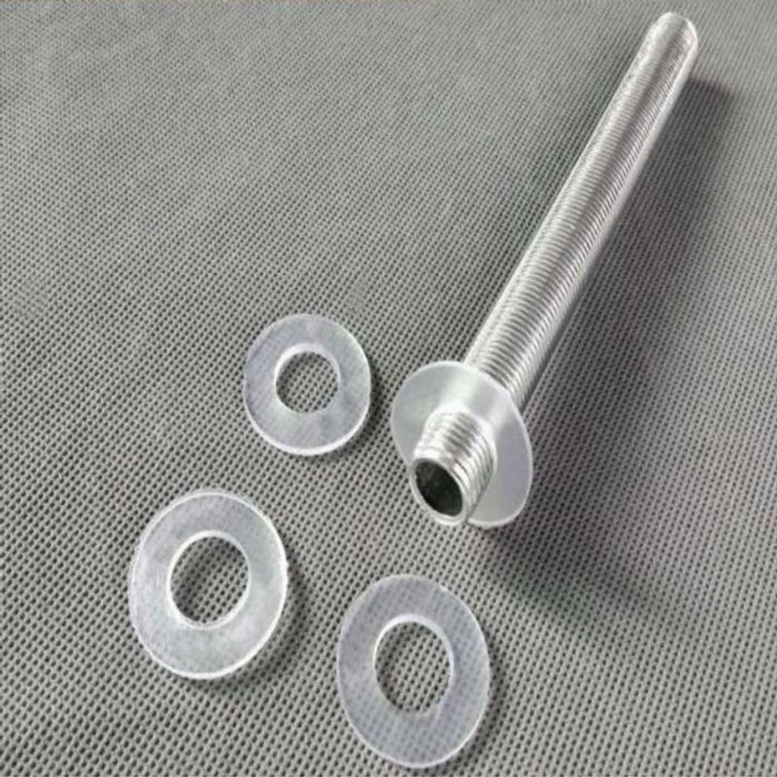 Rondana de Goma Circular MXWSC-057 20 pzas M4 8x1mm Arandela Redonda Transparente PVC Flexible, WashersCirc