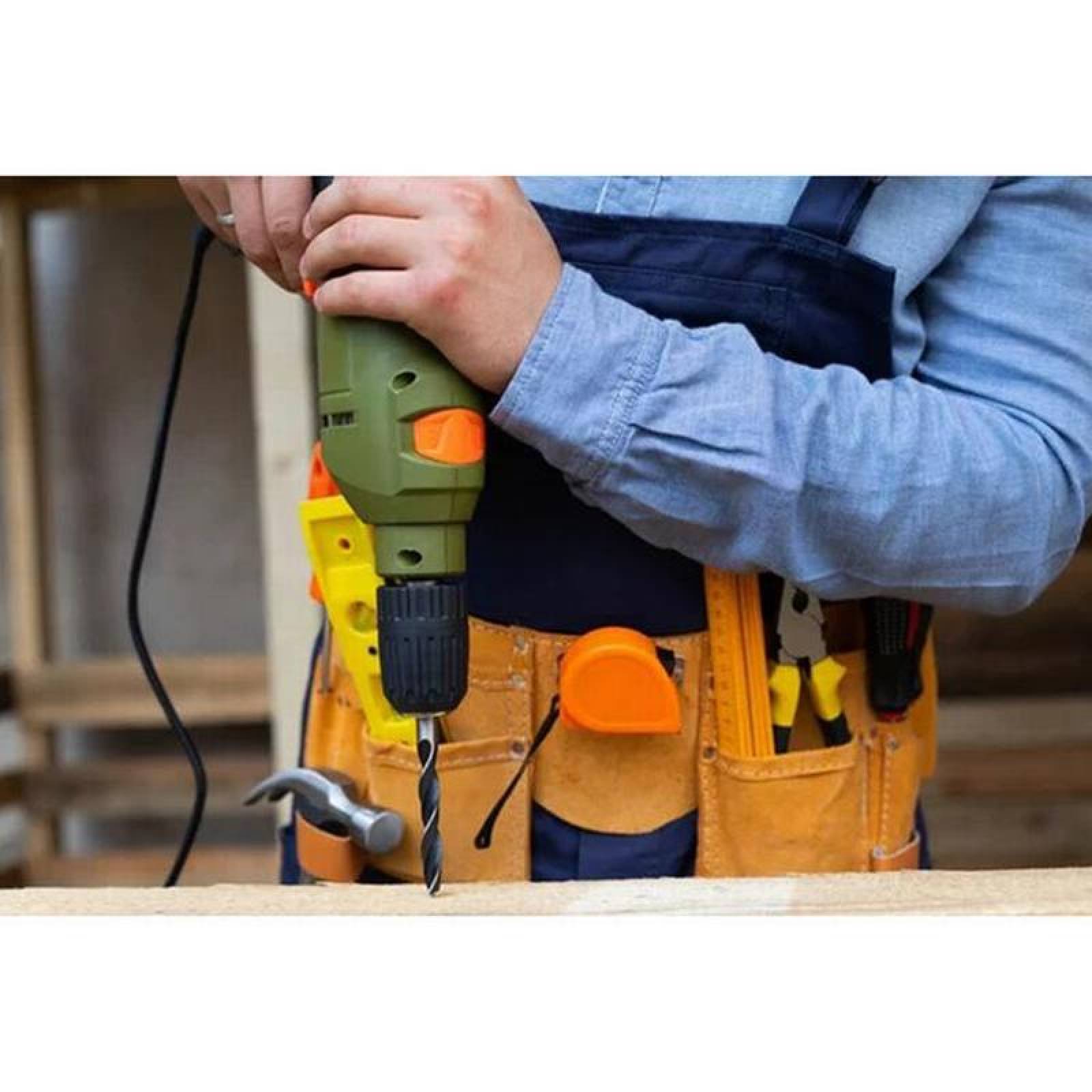 Estuche porta llaves MXONP-003-4 3 pzas 10 Bolsillos Cuero ApronPro