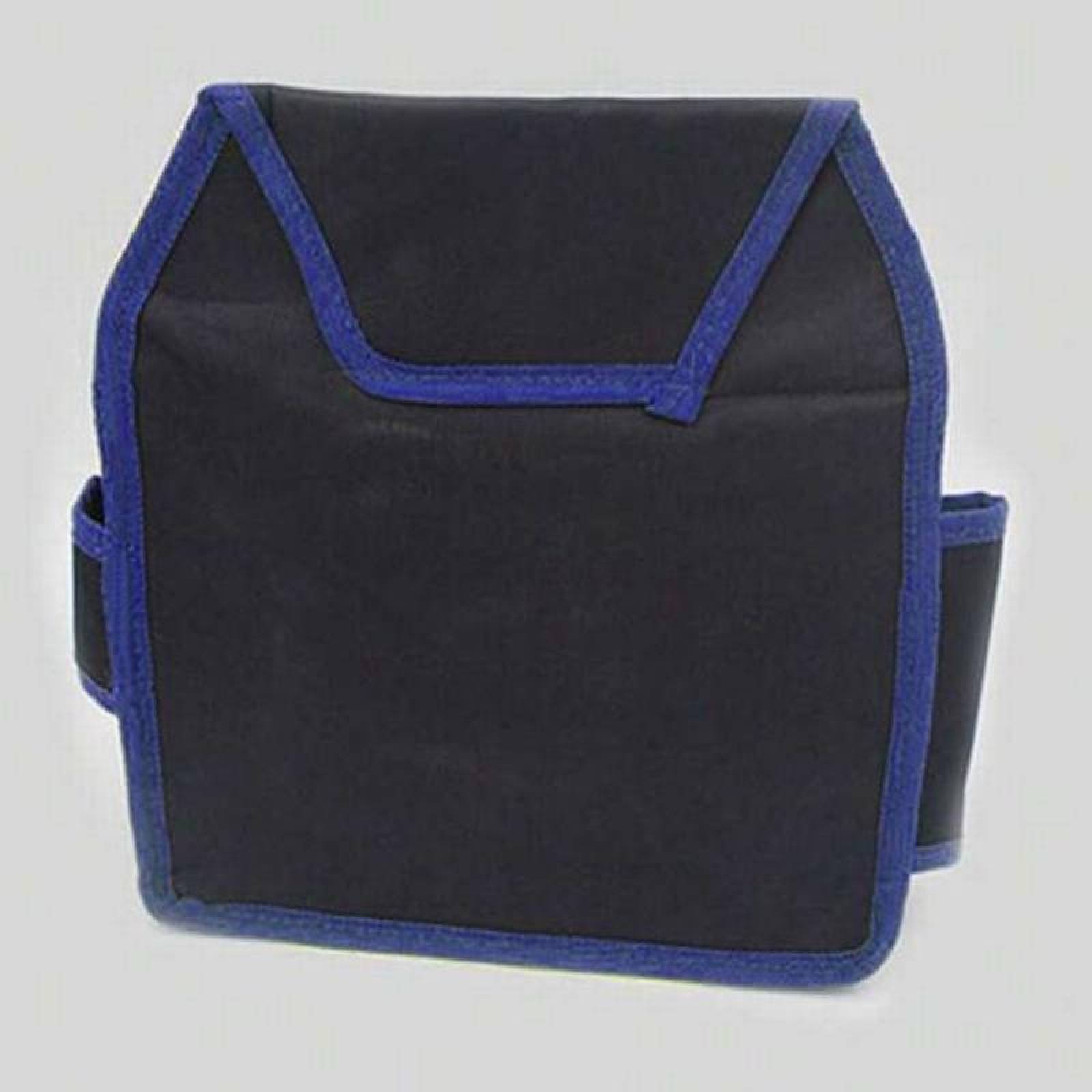 Portaherramientas para Pinzas MXTOE-004-3 4 pzas 5 Bolsillos 2 Asas Poliéster NegroAzul StorProBlue