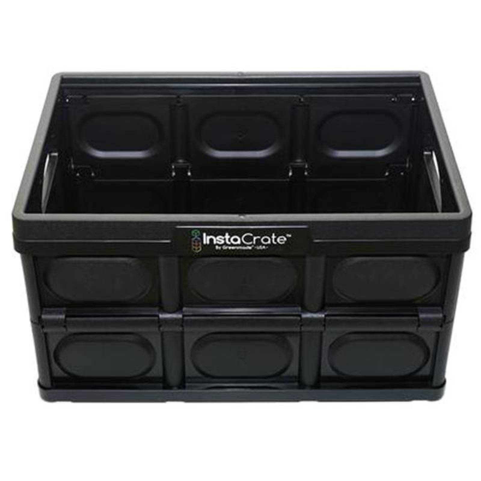 Organizadora para Objetos Grandes MXLCX-006-5 10 Pzas 45kg 53x36x29cm Apilable y Colapsable Polietileno Color Negro, InstaTrunk