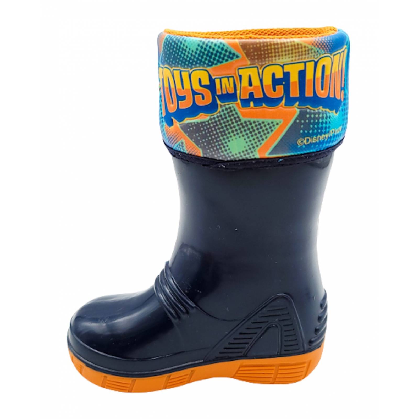 Bota lluvia niÑo toy story buzz woody bubble gummers attack marino