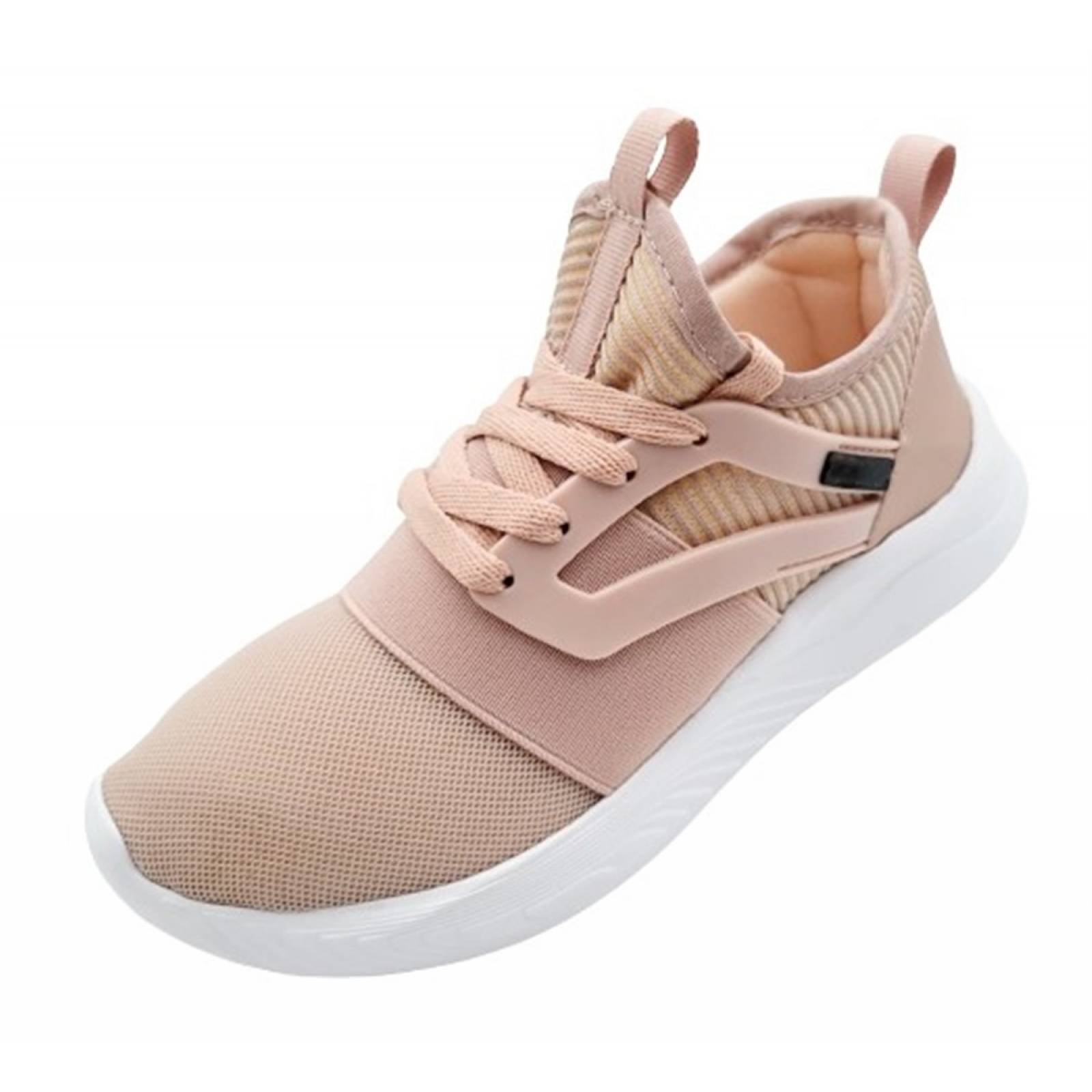 Tenis Calcetin Mujer Deportivo Sneakers Cómodos M400 Nude