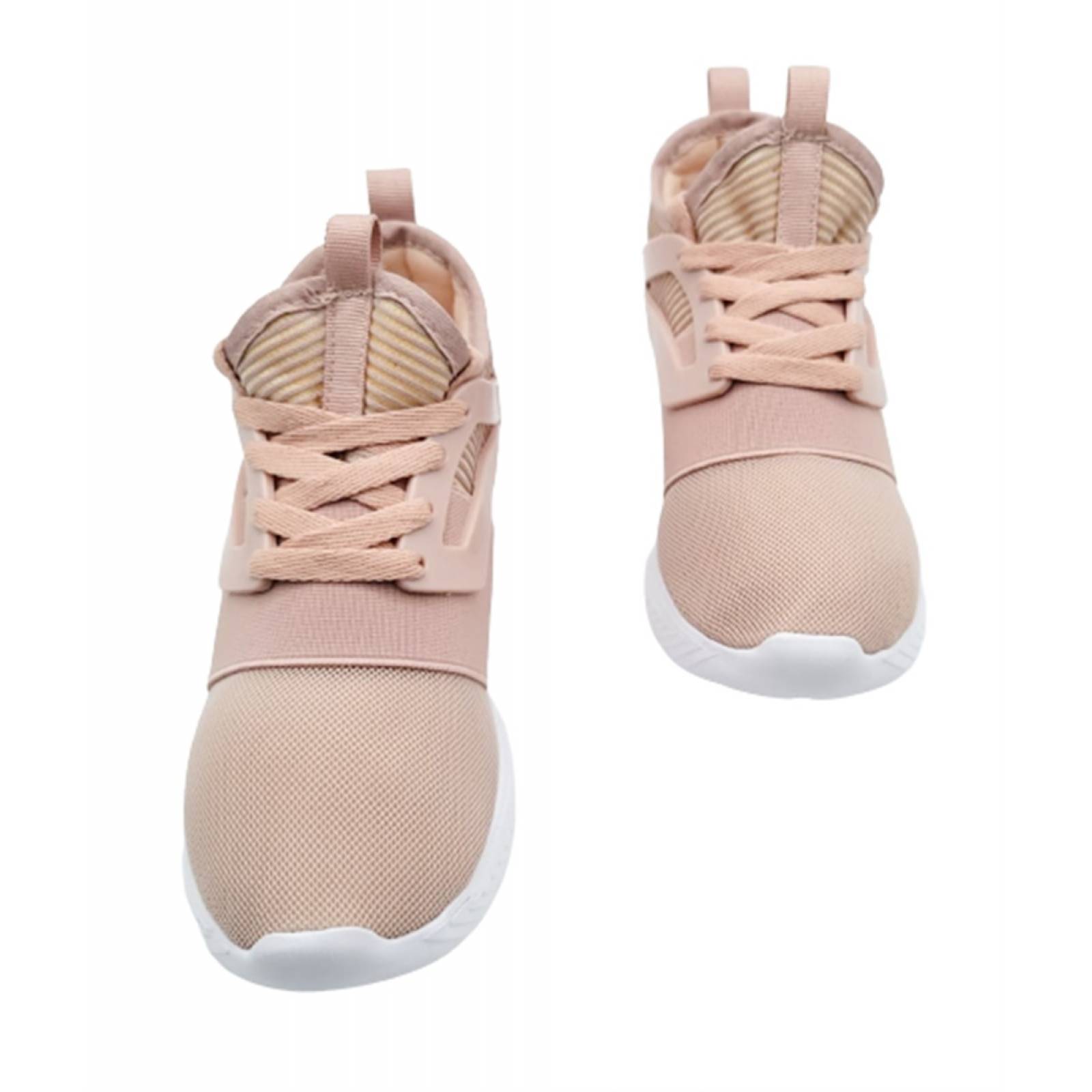 Tenis Calcetin Mujer Deportivo Sneakers Cómodos M400 Nude
