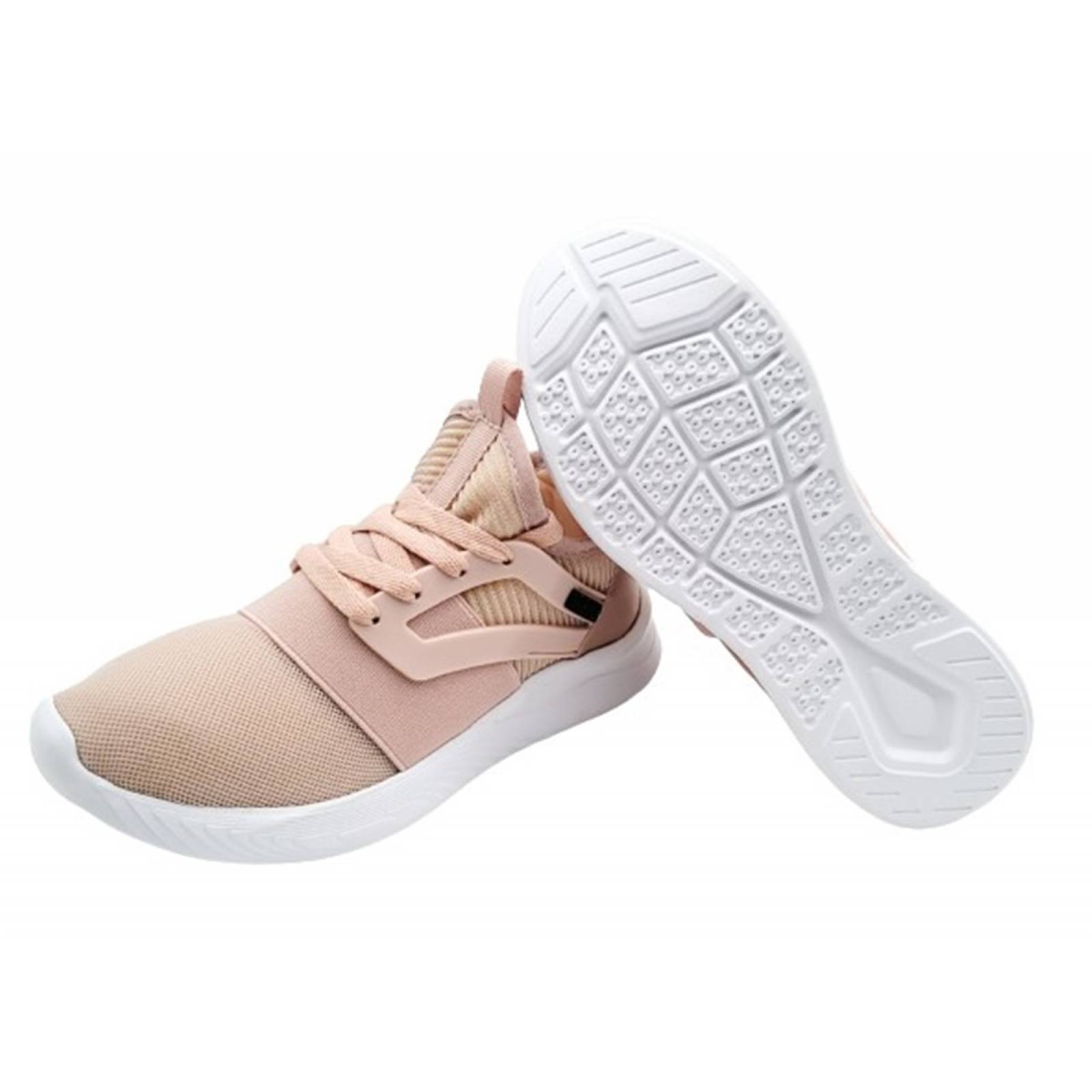 Tenis Calcetin Mujer Deportivo Sneakers Cómodos M400 Nude