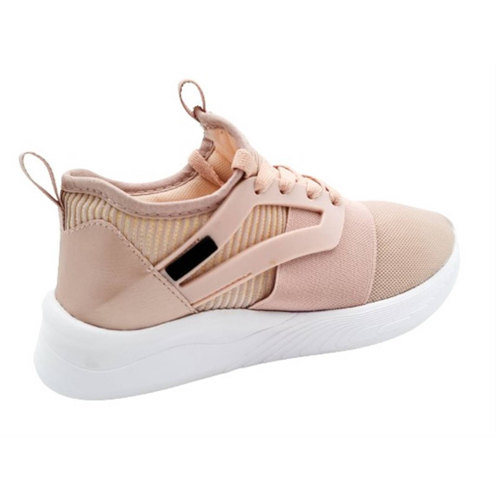 Tenis Calcetin Mujer Deportivo Sneakers Cómodos M400 Nude