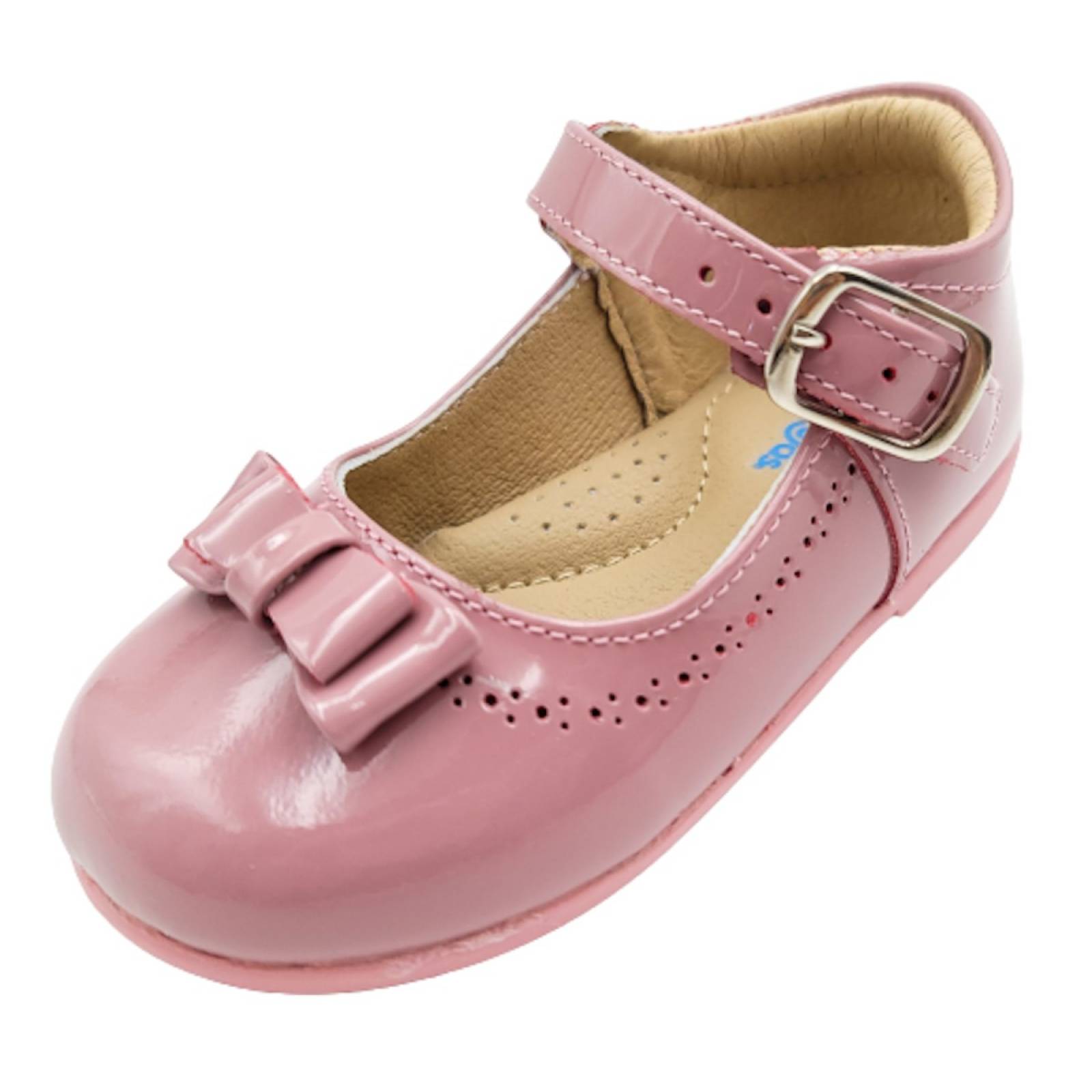 Zapato niÑa primeros pasos mini burbujas arco soporte 91146 charol piel