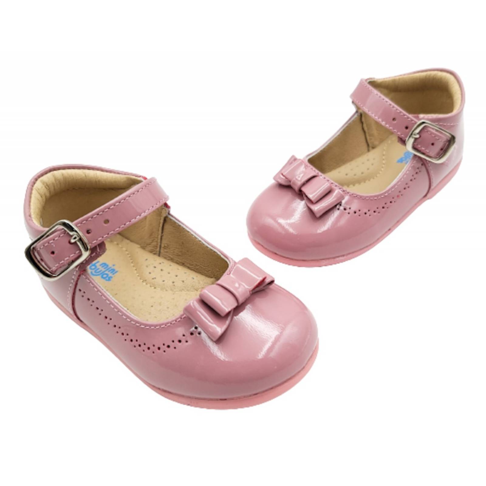 Zapato niÑa primeros pasos mini burbujas arco soporte 91146 charol piel
