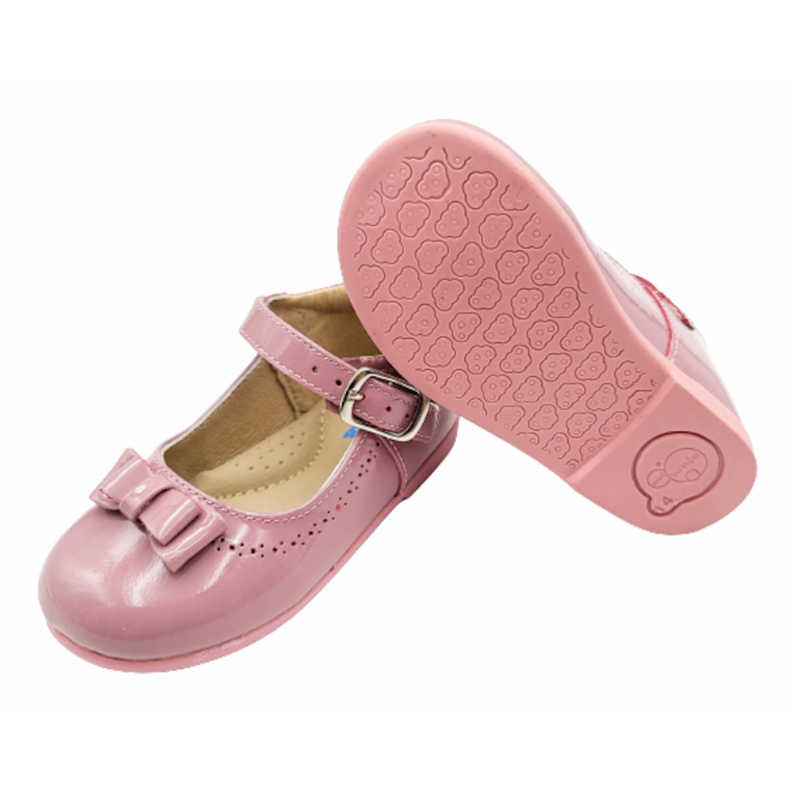 Zapato niÑa primeros pasos mini burbujas arco soporte 91146 charol piel