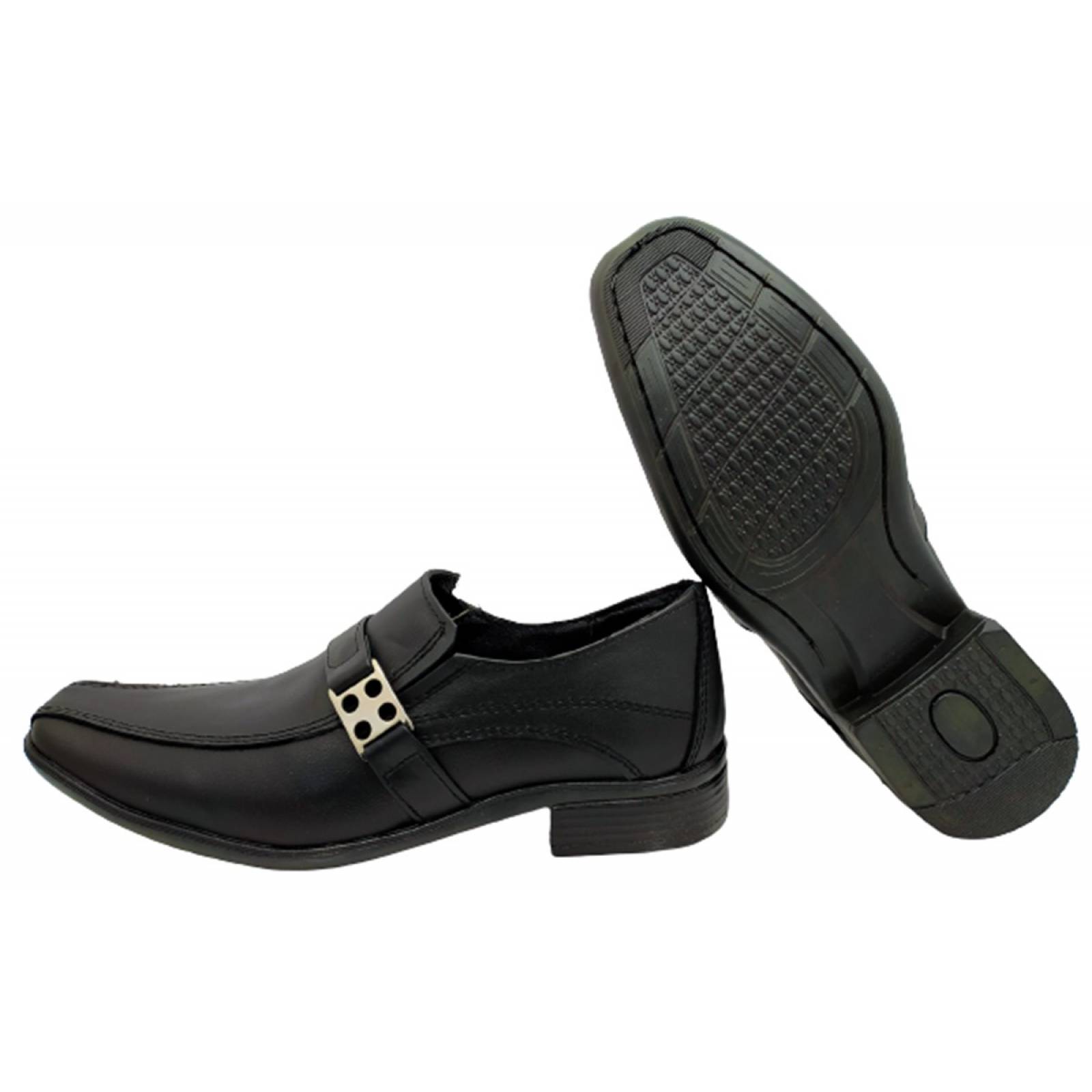 Zapato Escolar Niño Casual Joven De Meter 100% Piel 909 Ngo