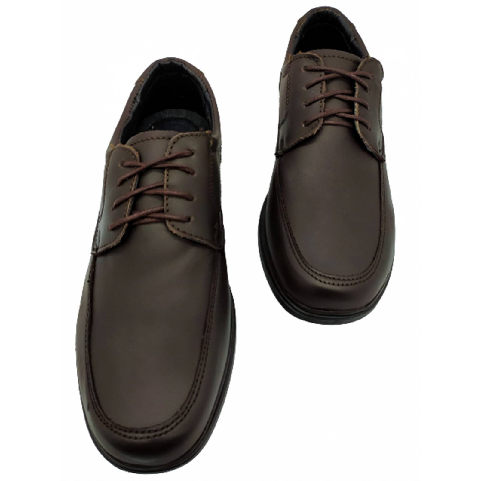 Zapato Pie Diabetico Juanetes Artritis 100% Piel 150 CAFE