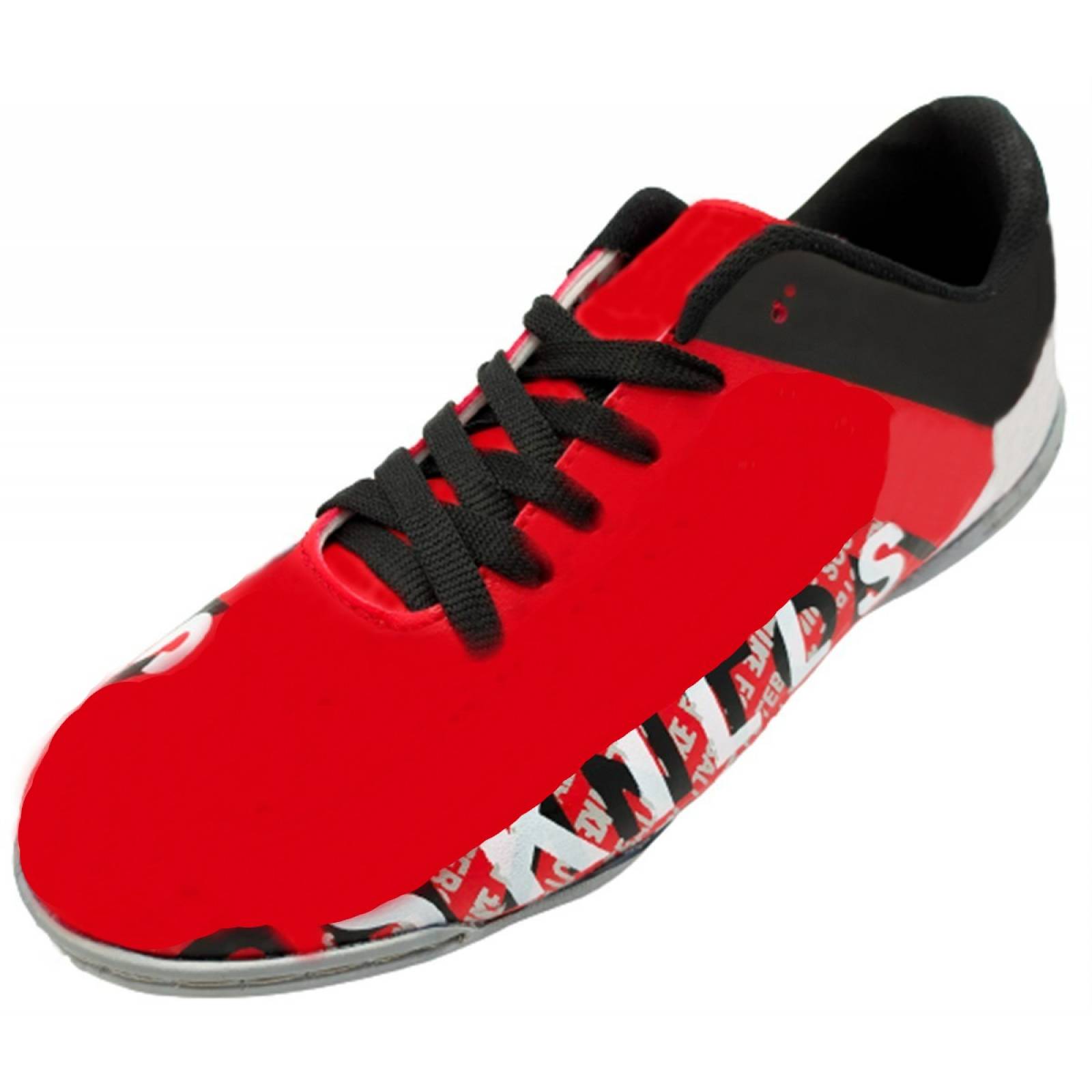 Tenis Niño Futbol Rapido Cosidos Multitacos Soccer 3000-RBN