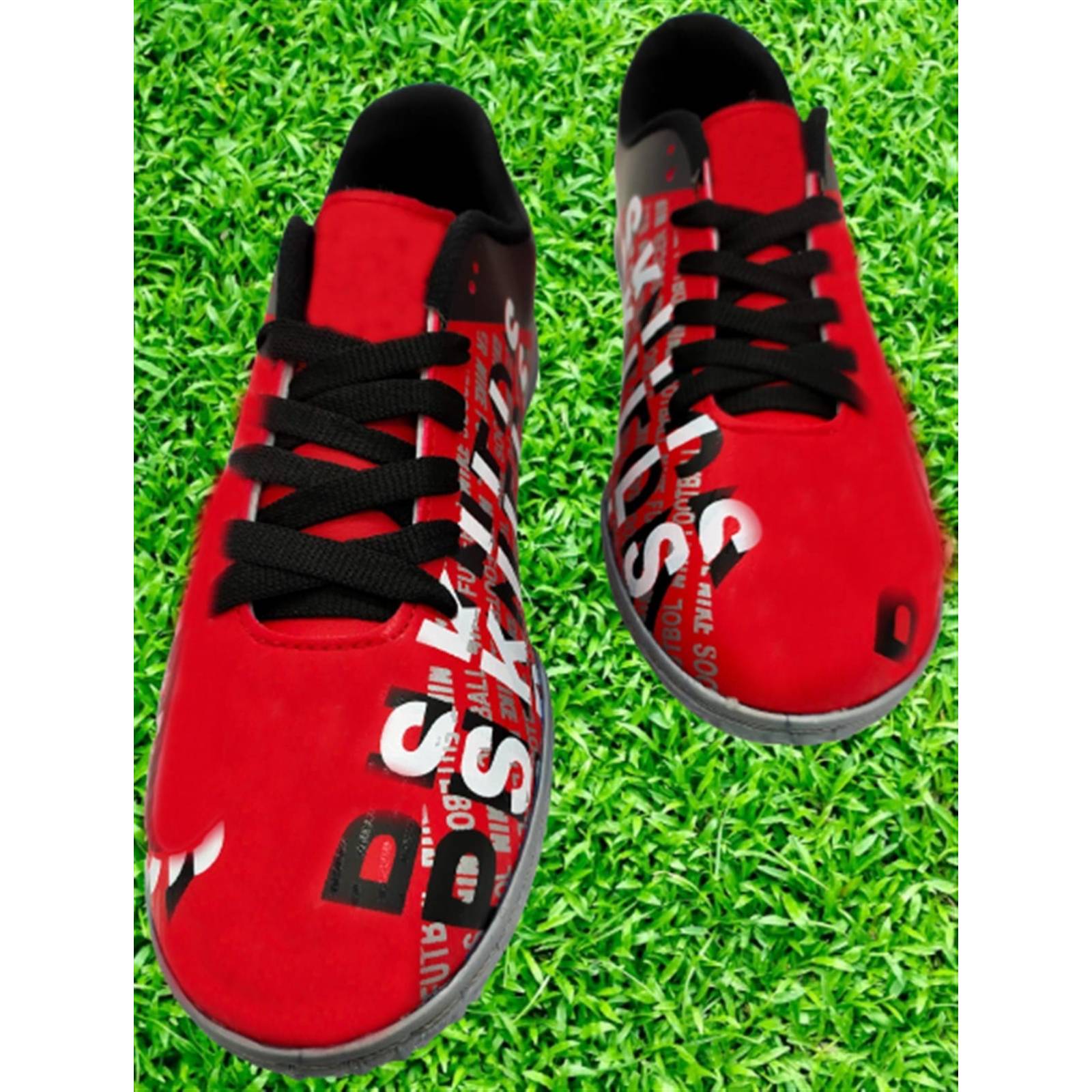 Tenis Niño Futbol Rapido Cosidos Multitacos Soccer 3000-RBN