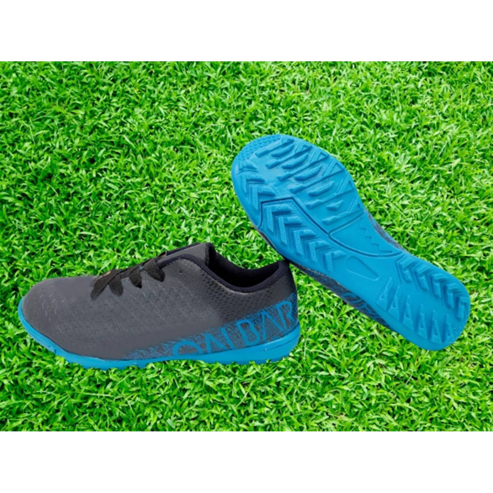 Tenis Niños Fútbol Rápido Multitacos Cosidos Soccer 900-NOT (12.0 - 21.5)