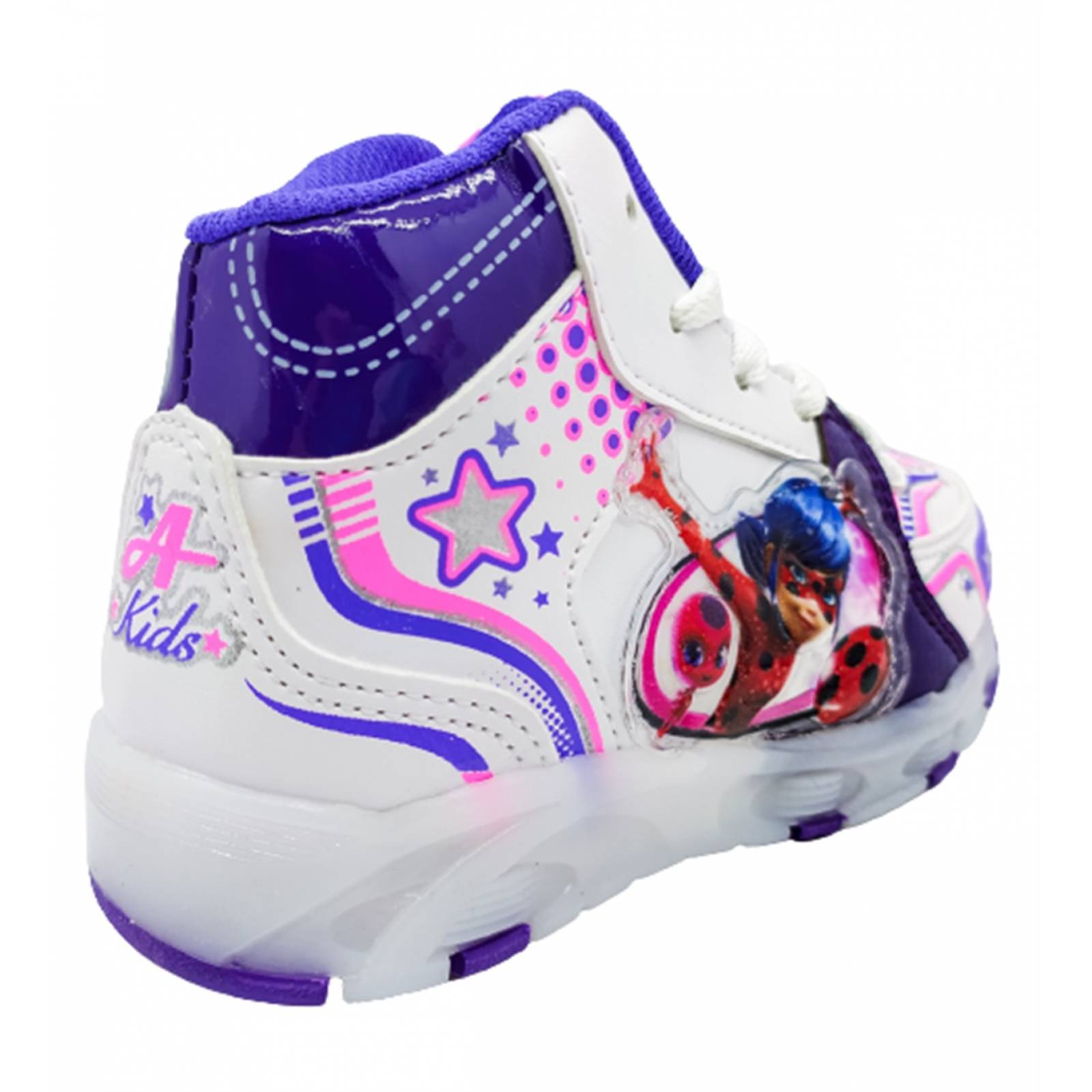 Tenis Niña Señorita Catarina Bota Luces Leds Cómodos 360-BL (12.0 - 21.5)