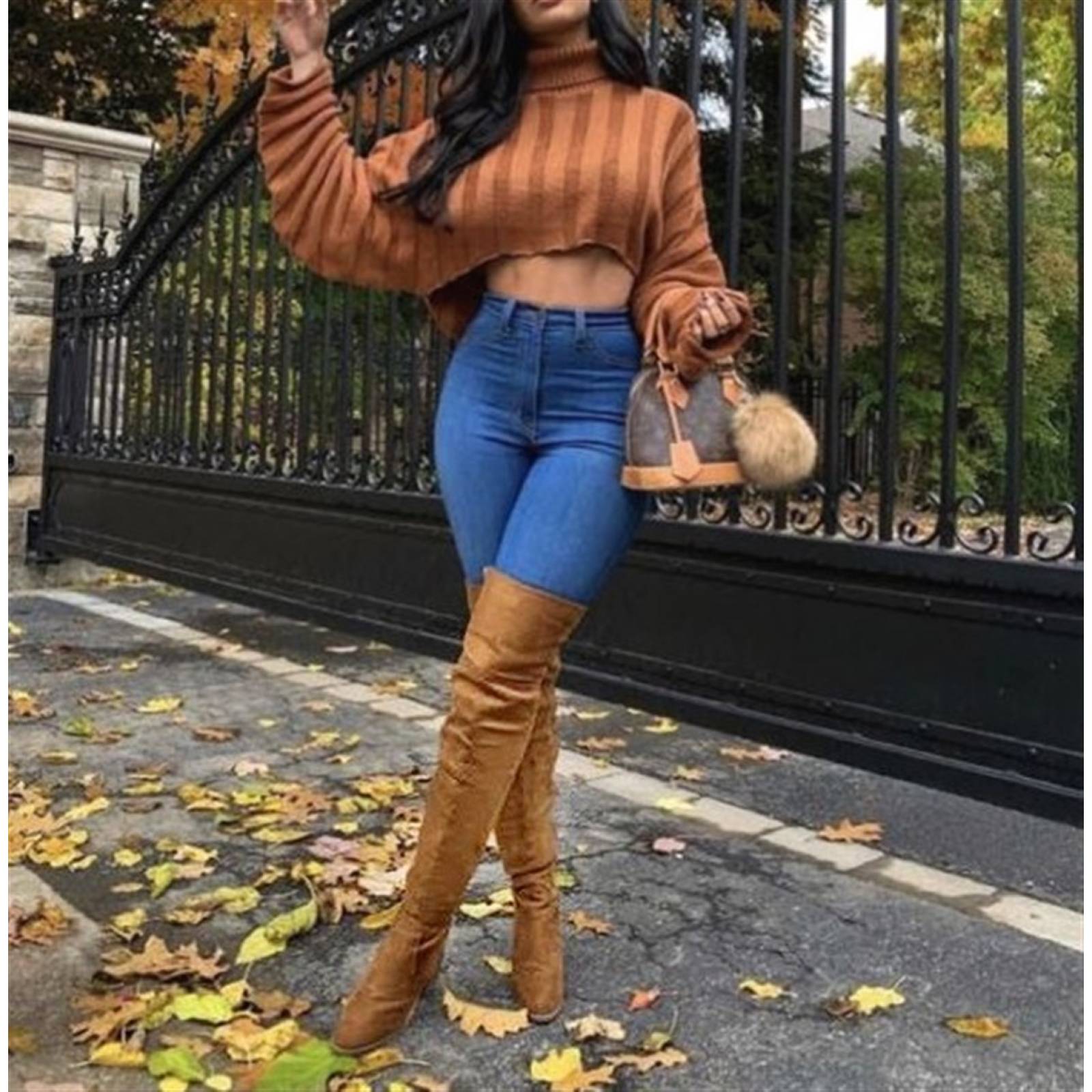 Botas Maxibotas Extra Largas Tacon Suaves Stretch 5000 Melle.