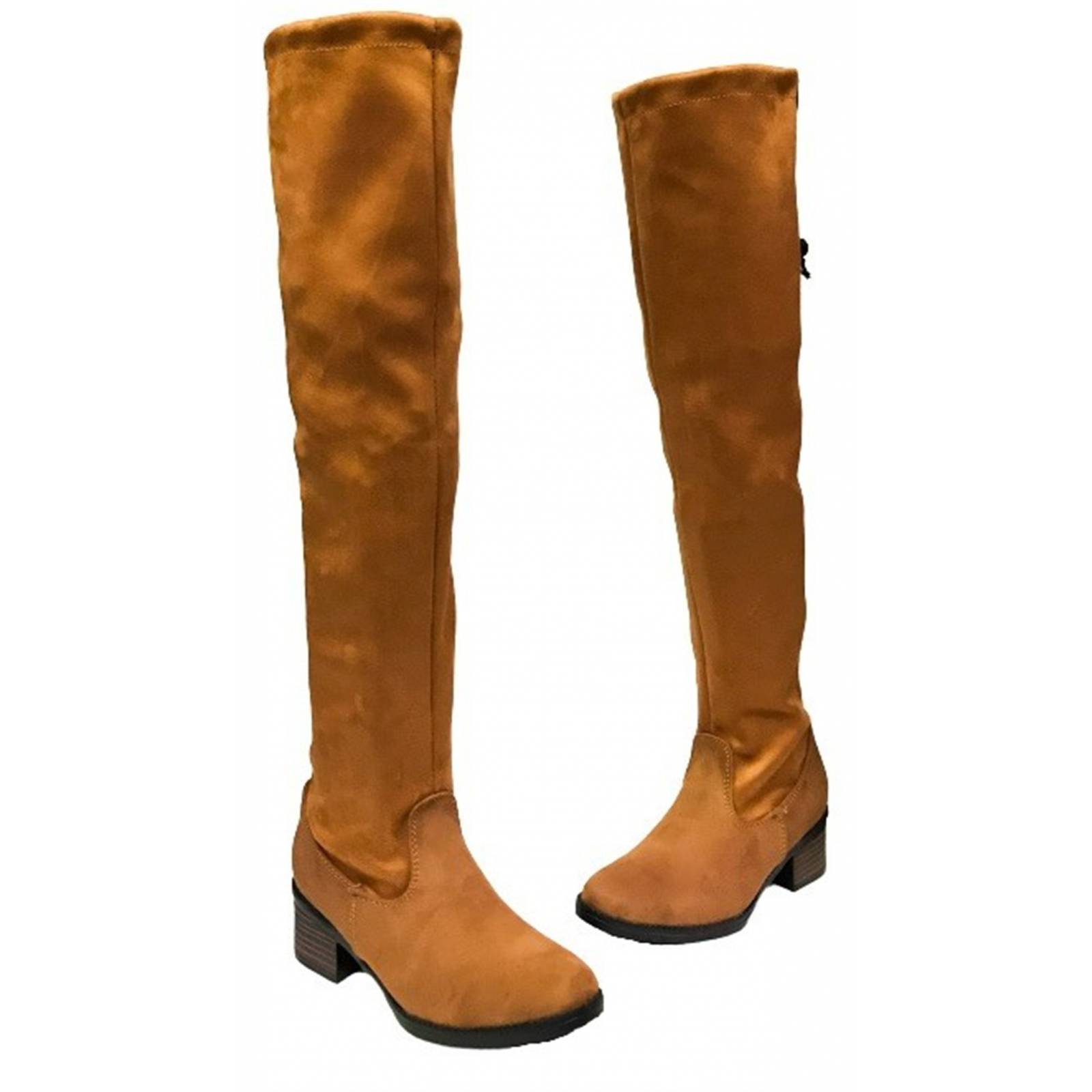Botas Maxibotas Extra Largas Tacon Suaves Stretch 5000 Melle.