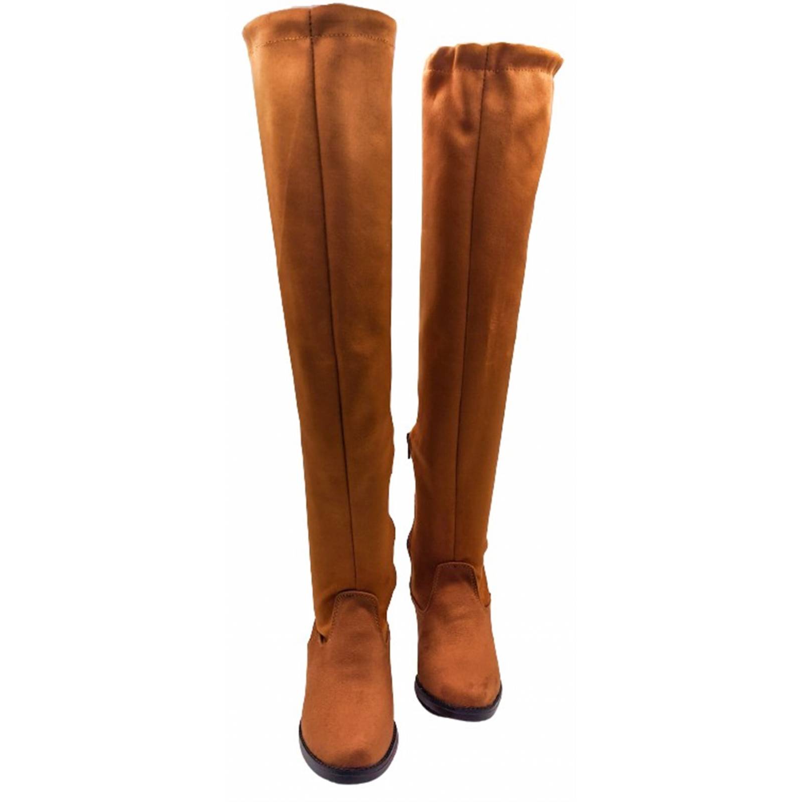 Botas Maxibotas Extra Largas Tacon Suaves Stretch 5000 Melle.