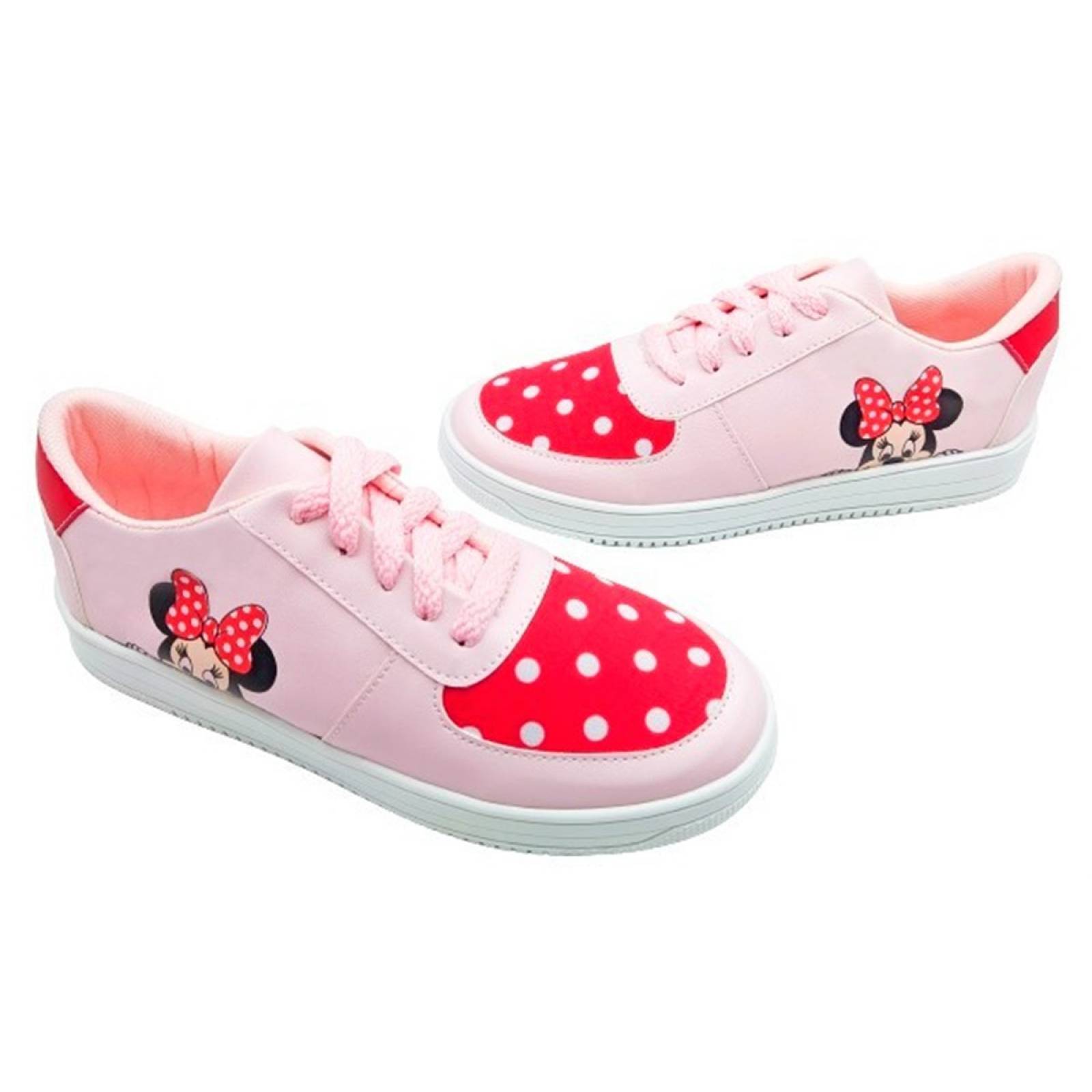 Tenis Mimi Ratoncita Micky Choclo Deportivo Niña 300-R Rosa