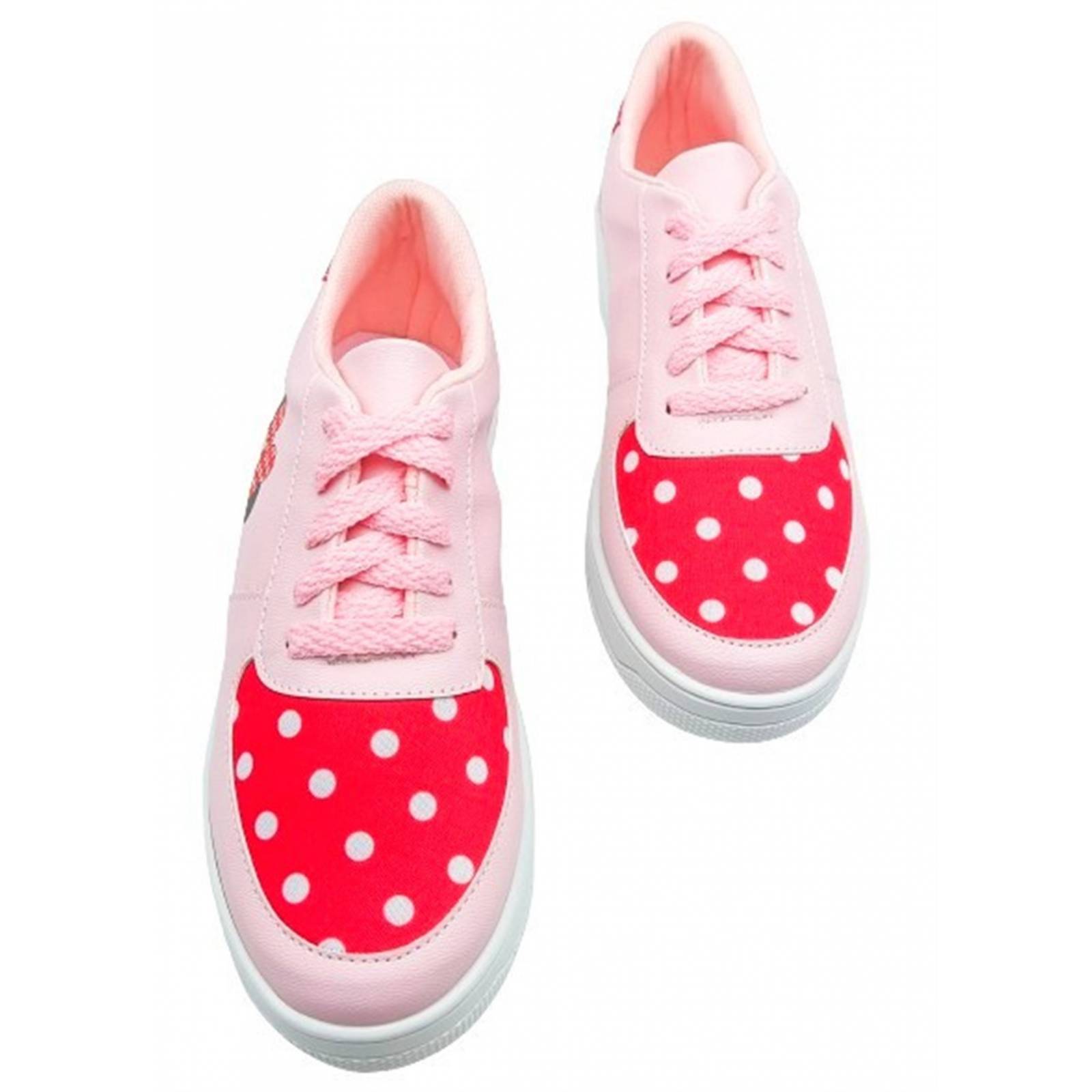 Tenis Mimi Ratoncita Micky Choclo Deportivo Niña 300-R Rosa